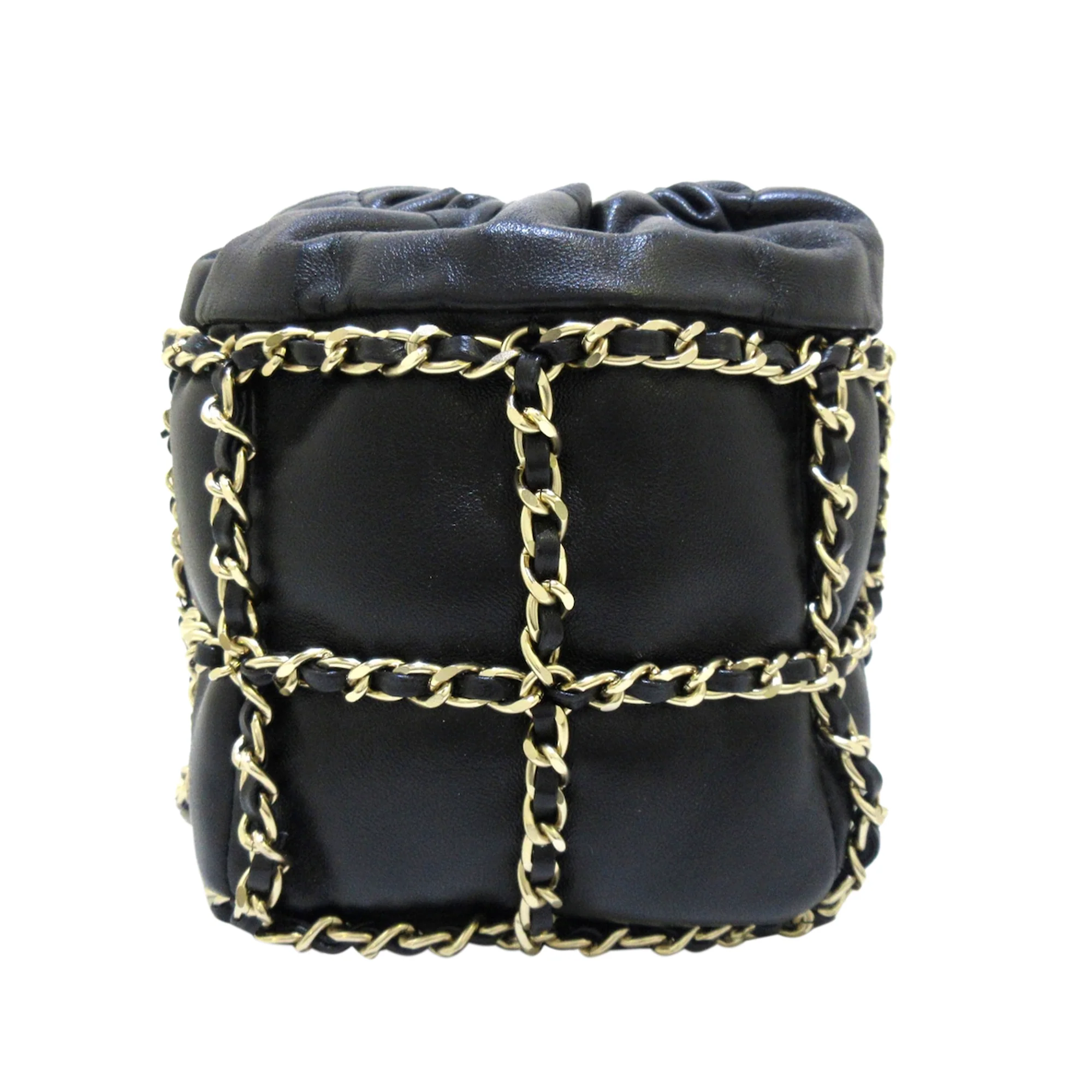 Chanel | Pre-Owned CC Bucket | Black - Image 9