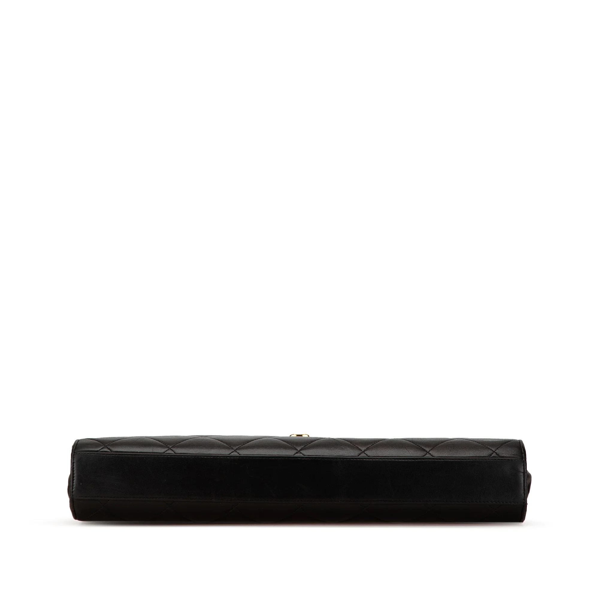 Chanel | Pre-Owned CC Quilted Lambskin Flap Briefcase | Black - Image 10