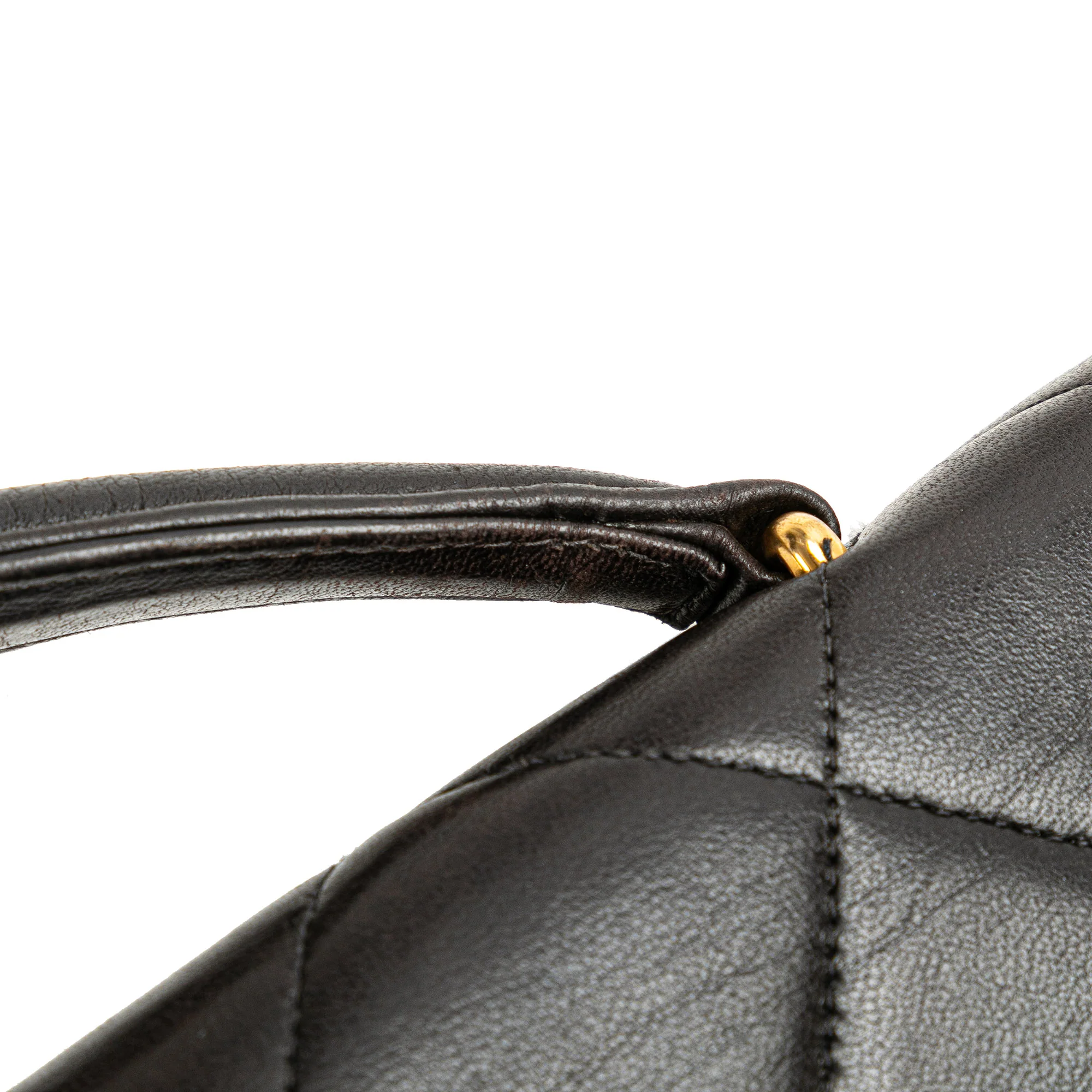 Chanel | Pre-Owned CC Quilted Lambskin Flap Briefcase | Black - Image 5