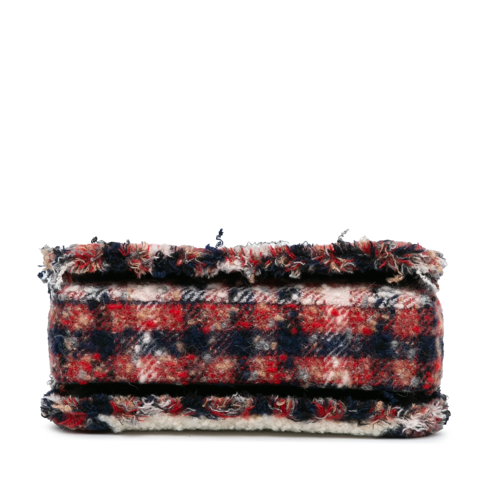 Chanel | Pre-Owned CC Tweed and Shearling Single Flap | Multi - Image 3