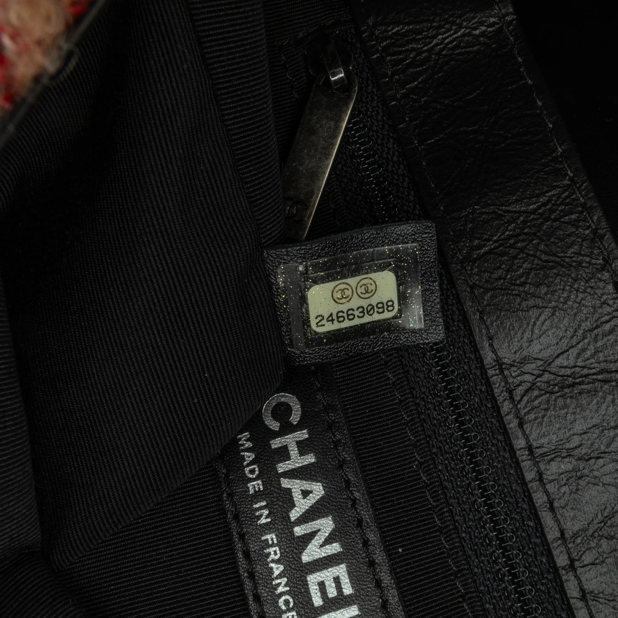 Chanel | Pre-Owned CC Tweed and Shearling Single Flap | Multi - Image 6
