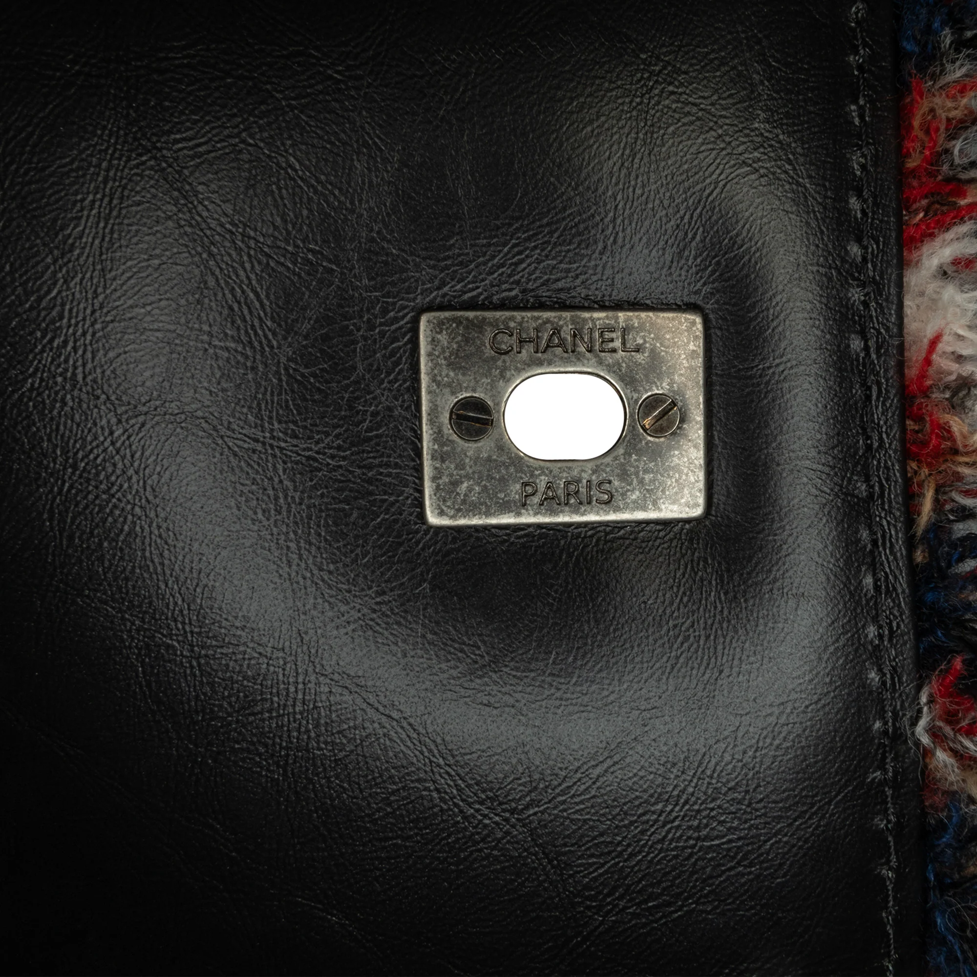 Chanel | Pre-Owned CC Tweed and Shearling Single Flap | Multi - Image 7