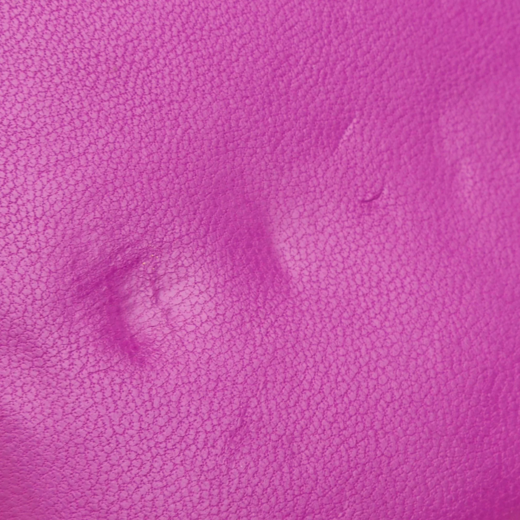 Chanel | Pre-Owned Lambskin Coco Boy Wallet On Chain | Purple/Magenta - Image 2