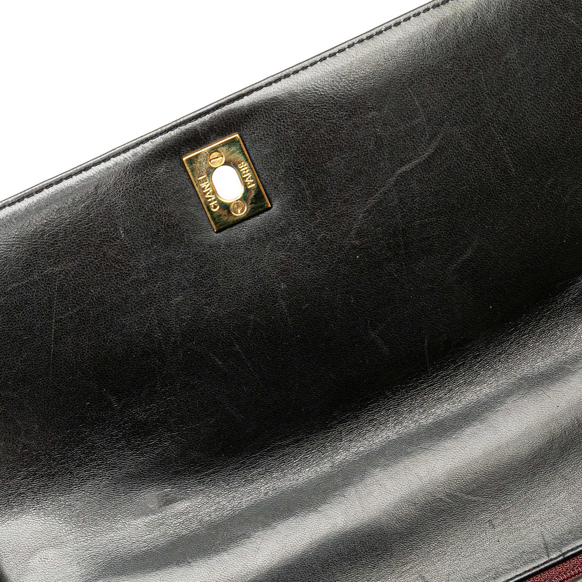 Chanel | Pre-Owned Mademoiselle Top Handle Handbag | Black - Image 14