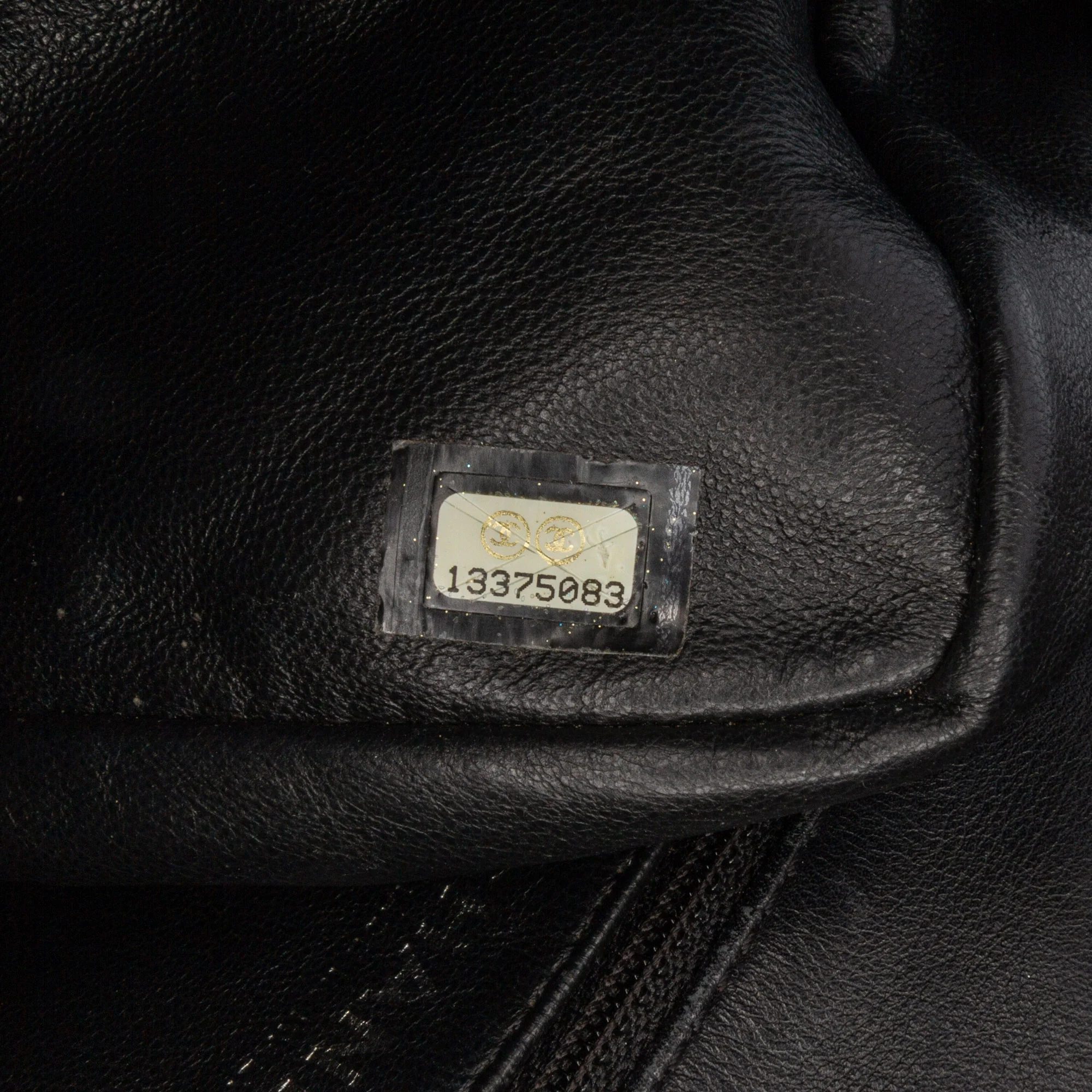 Chanel | Pre-Owned Medium Classic Chevron Patent Double Flap - II | Black - Image 7
