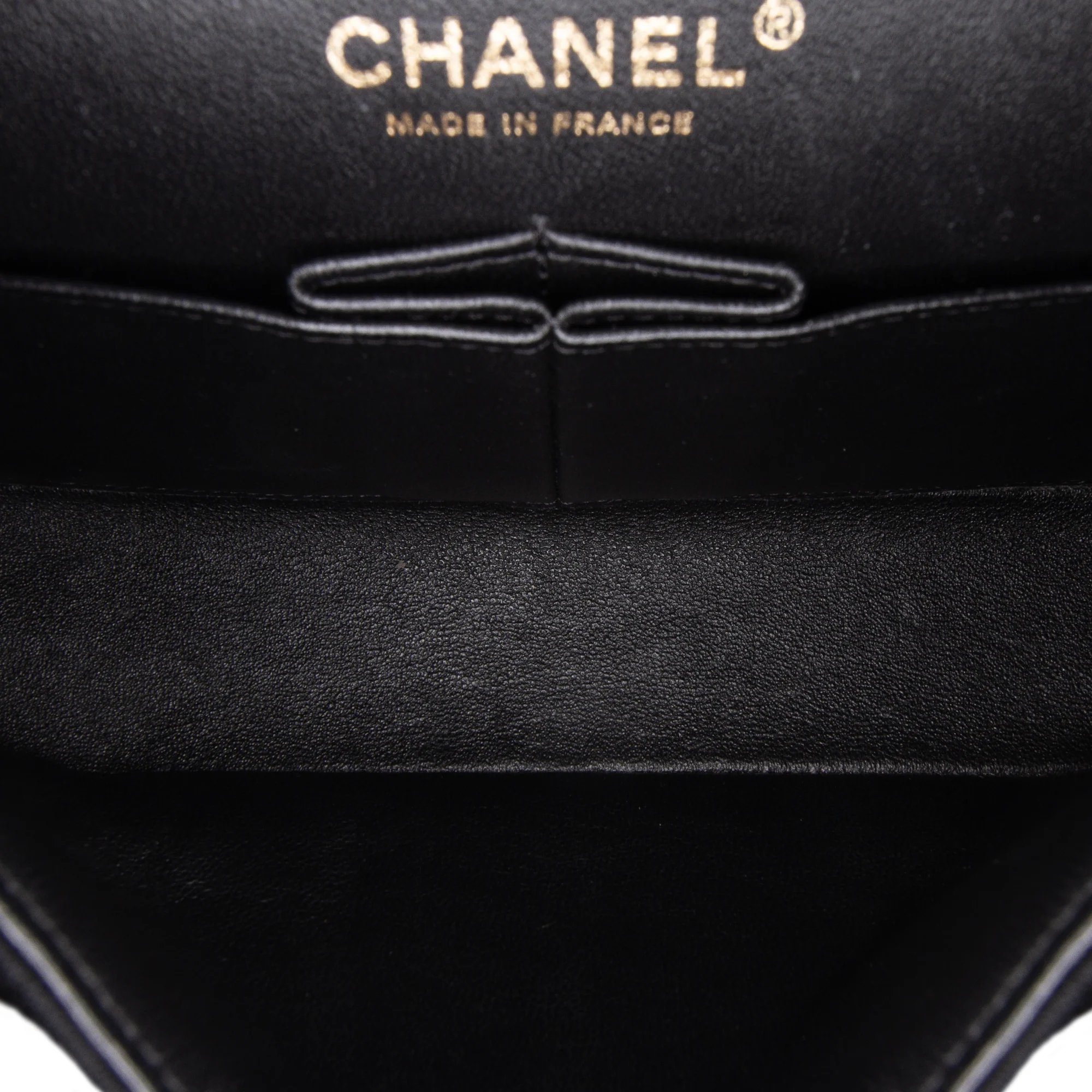 Chanel | Pre-Owned Medium Classic Jersey Double Flap | Black - Image 5