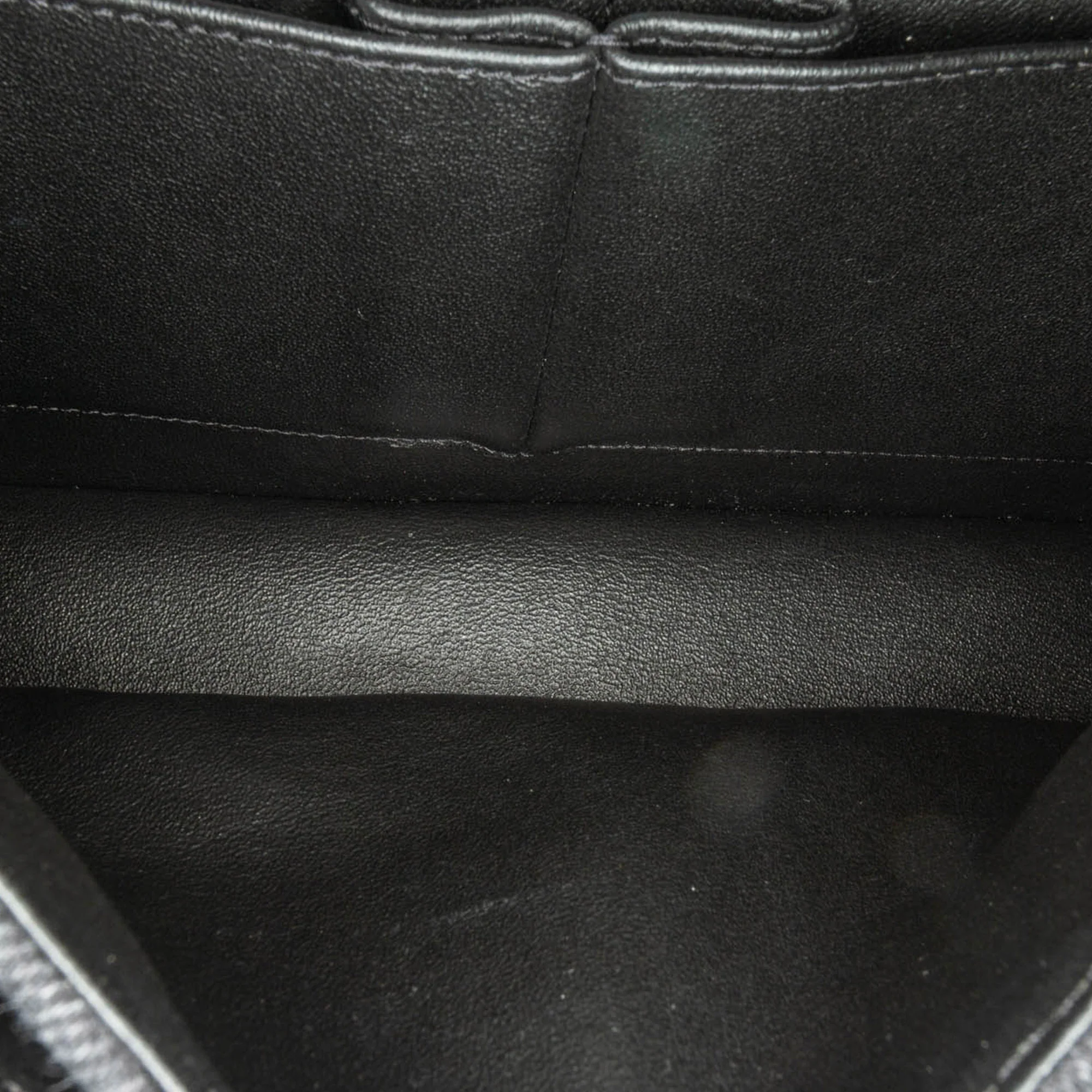 Chanel | Pre-Owned Medium Denim Double Flap | Black - Image 7