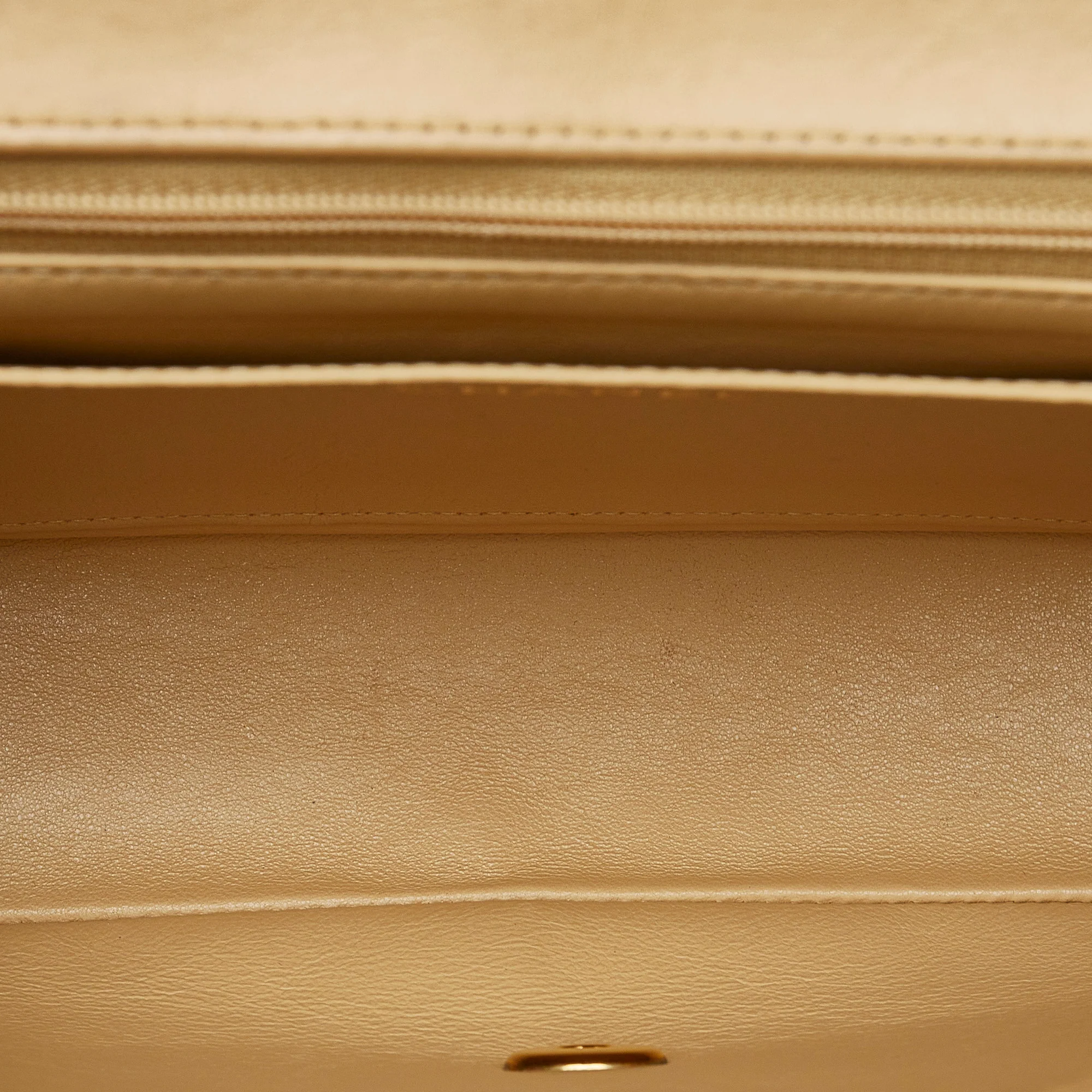 Chanel | Pre-Owned Medium Kelly Parent Top Handle Bag | Beige - Image 6