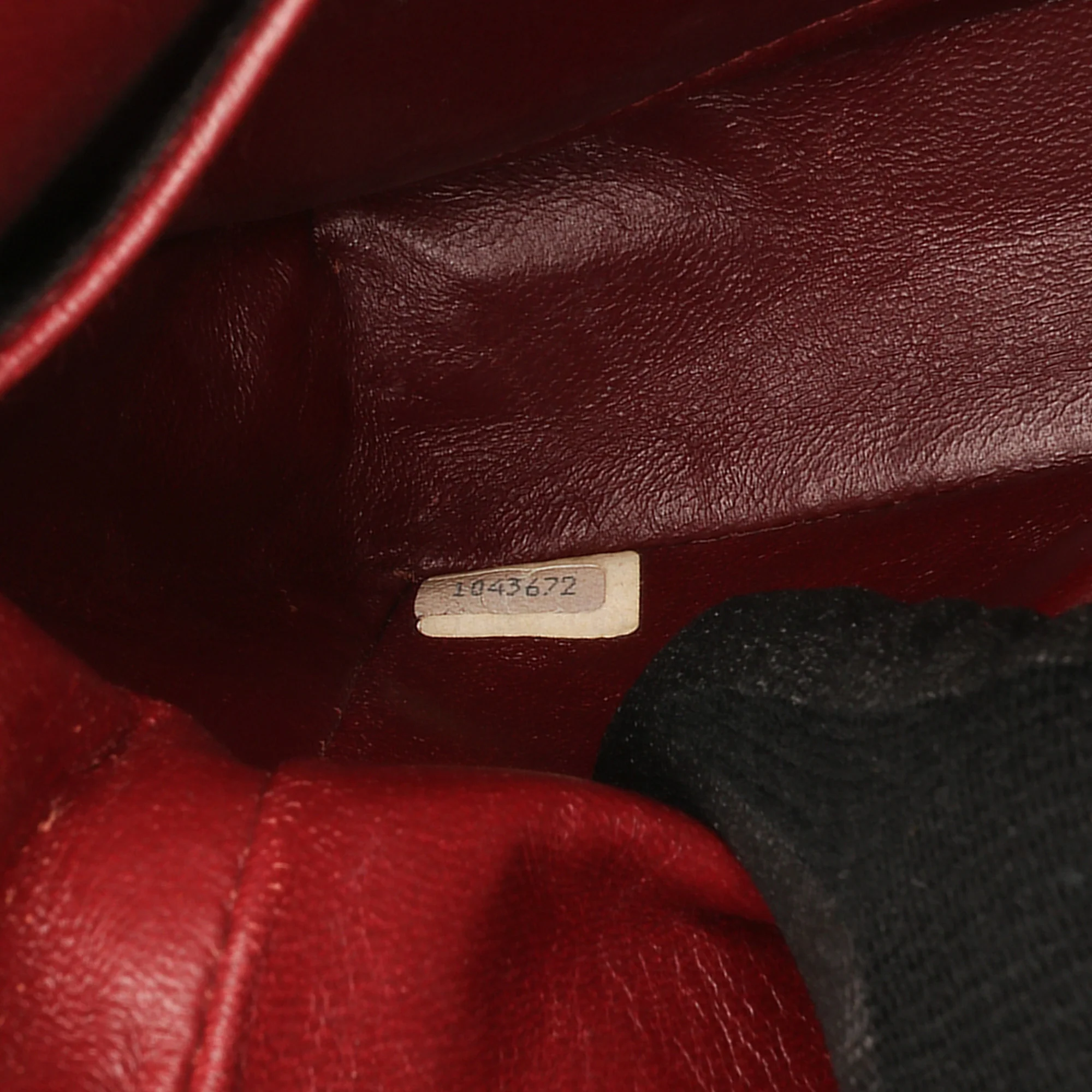 Chanel | Pre-Owned Medium Quilted Lambskin Double Flap | Black - Image 10