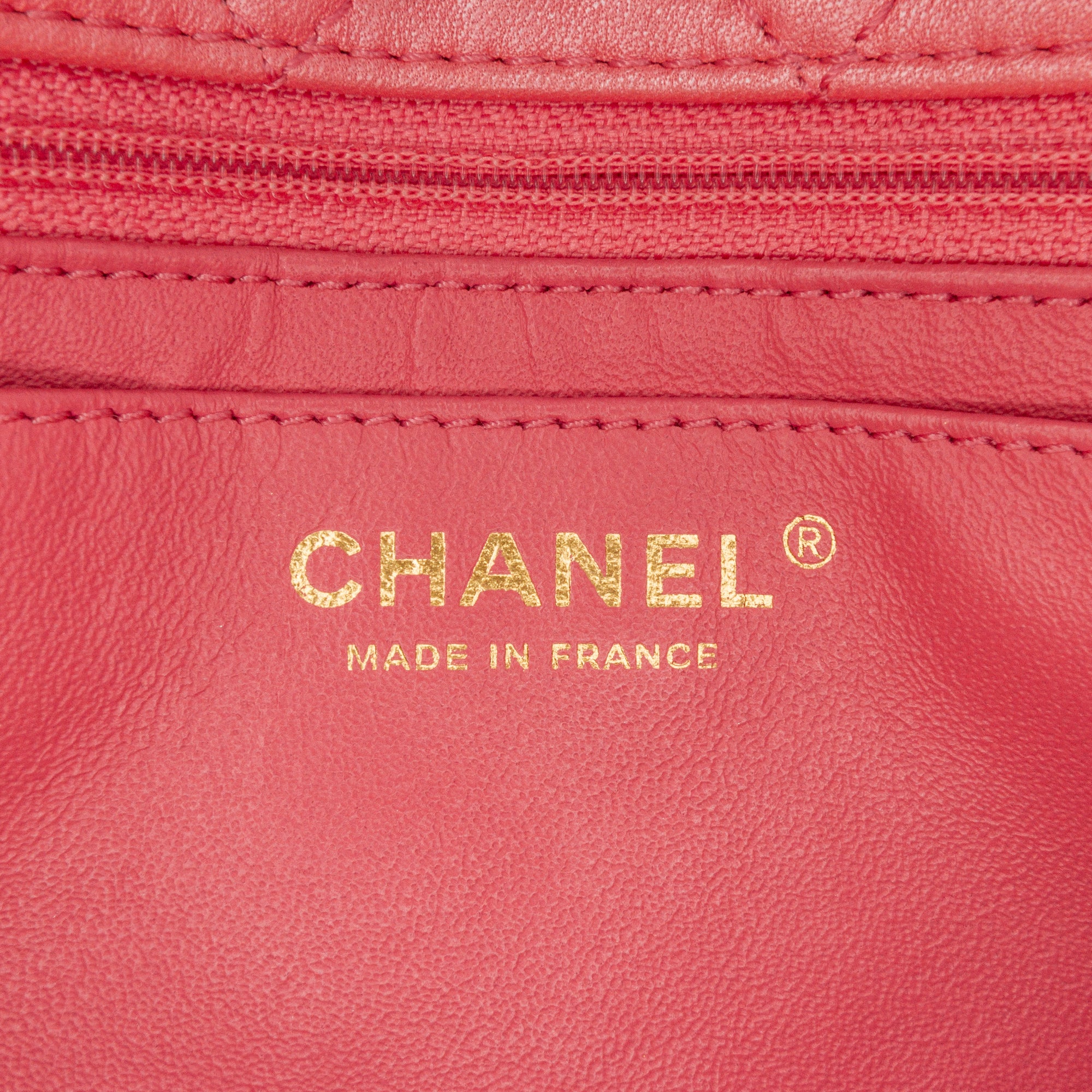 Chanel | Pre-Owned Medium Quilted Lambskin Precious Jewel Single Flap | Pink - Image 7