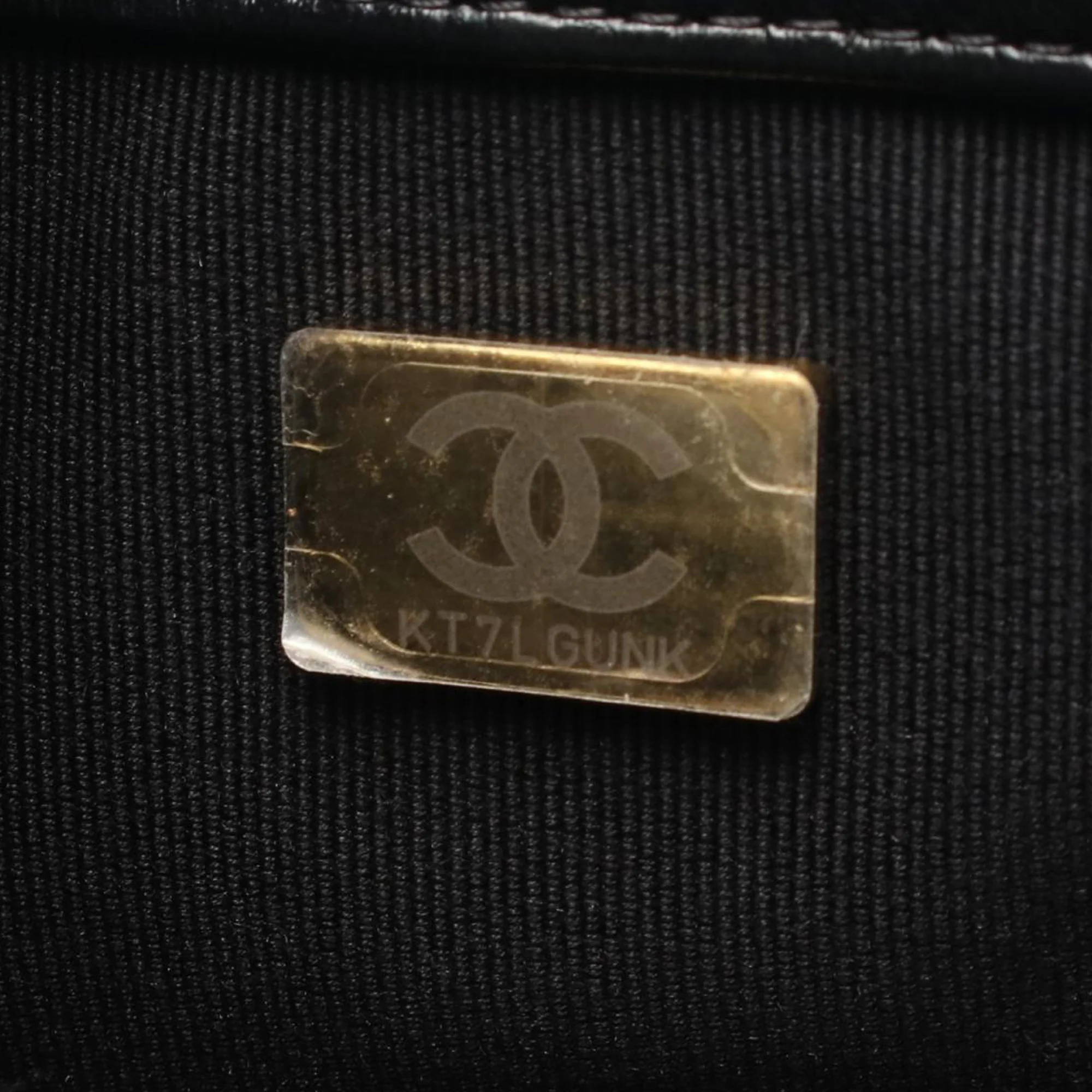 Chanel | Pre-Owned Mini CC Quilted Lambskin Flap Bag | Black - Image 6