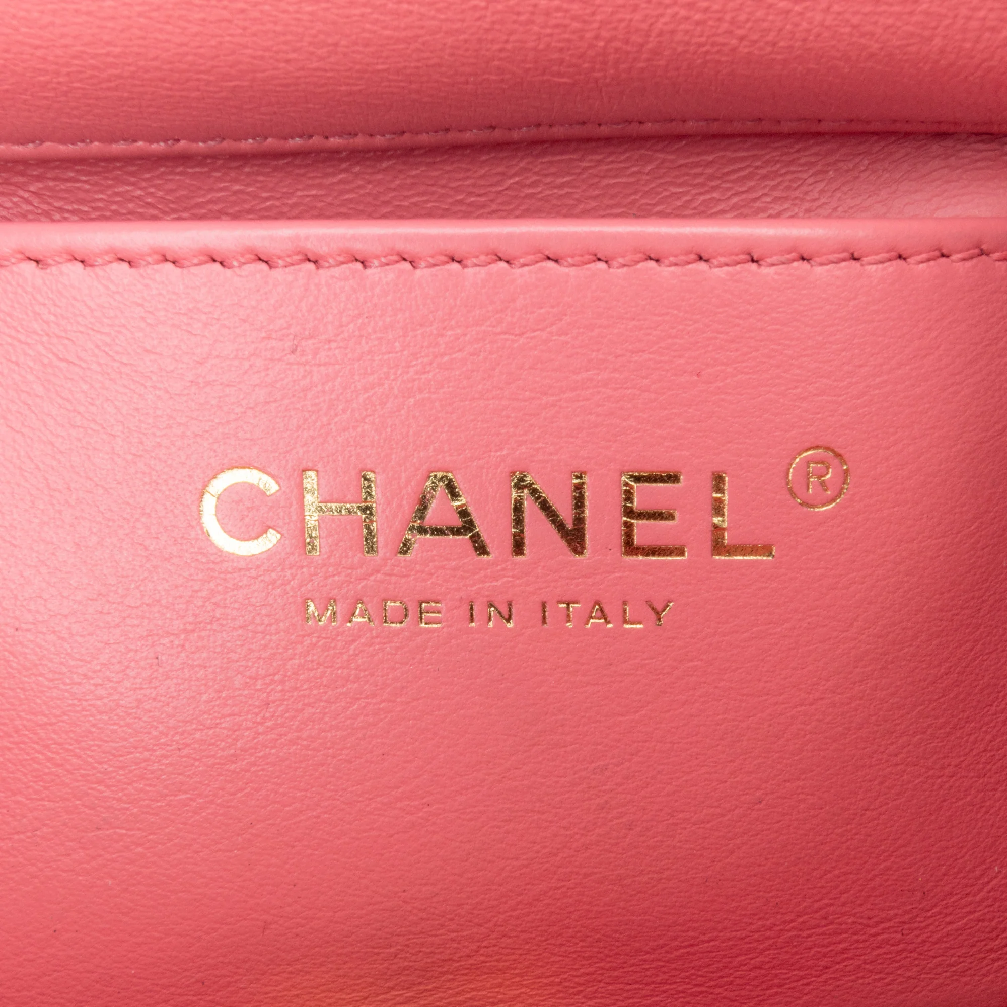 Chanel | Pre-Owned Mini Lambskin Pending CC Flap | Pink - Image 6
