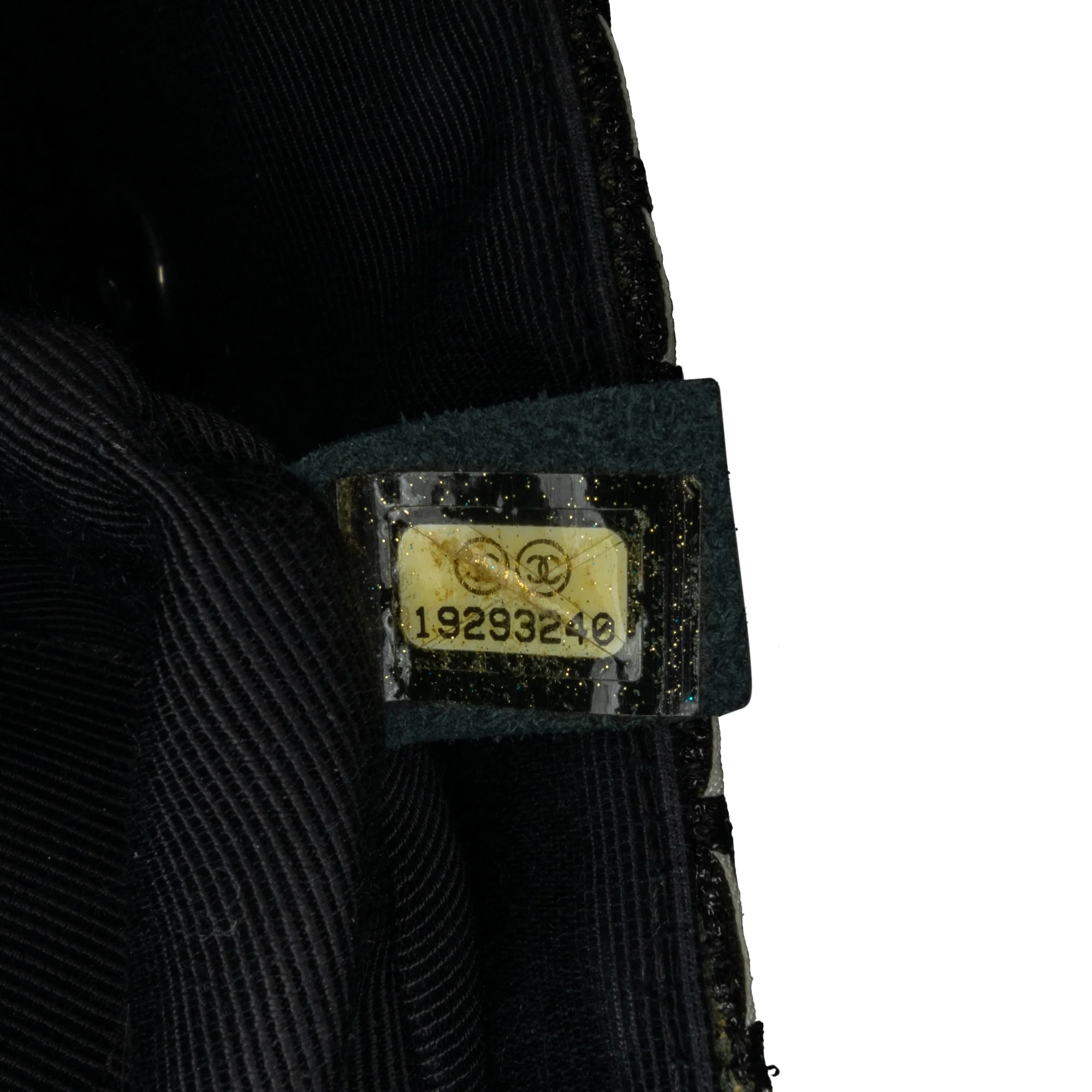 Chanel | Pre-Owned Mini Rectangular Classic Ribbon Tweed Single Flap | White/Off White - Image 6