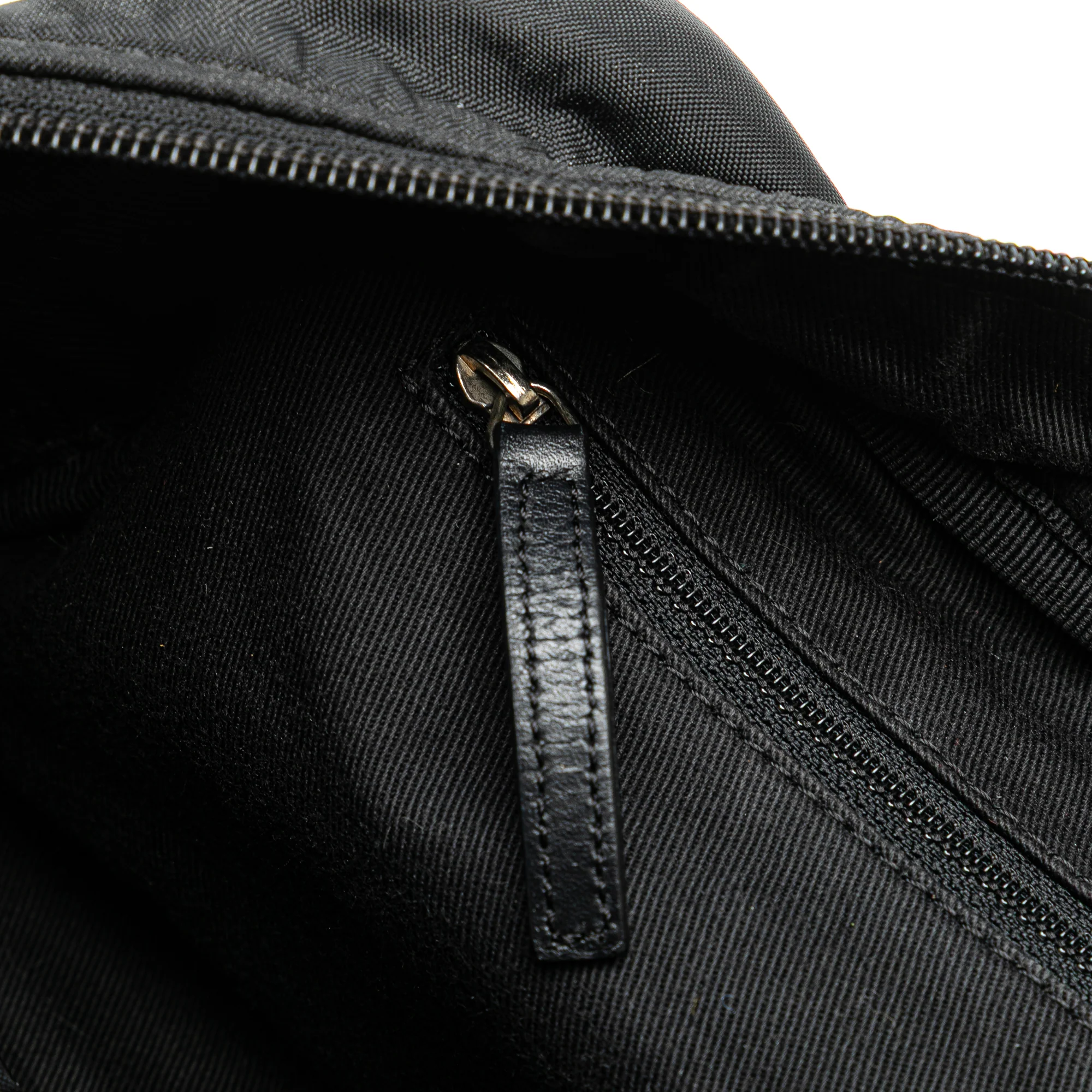 Chanel | Pre-Owned Paris New York Quilted Nylon Duffle Handbag | Black - Image 11