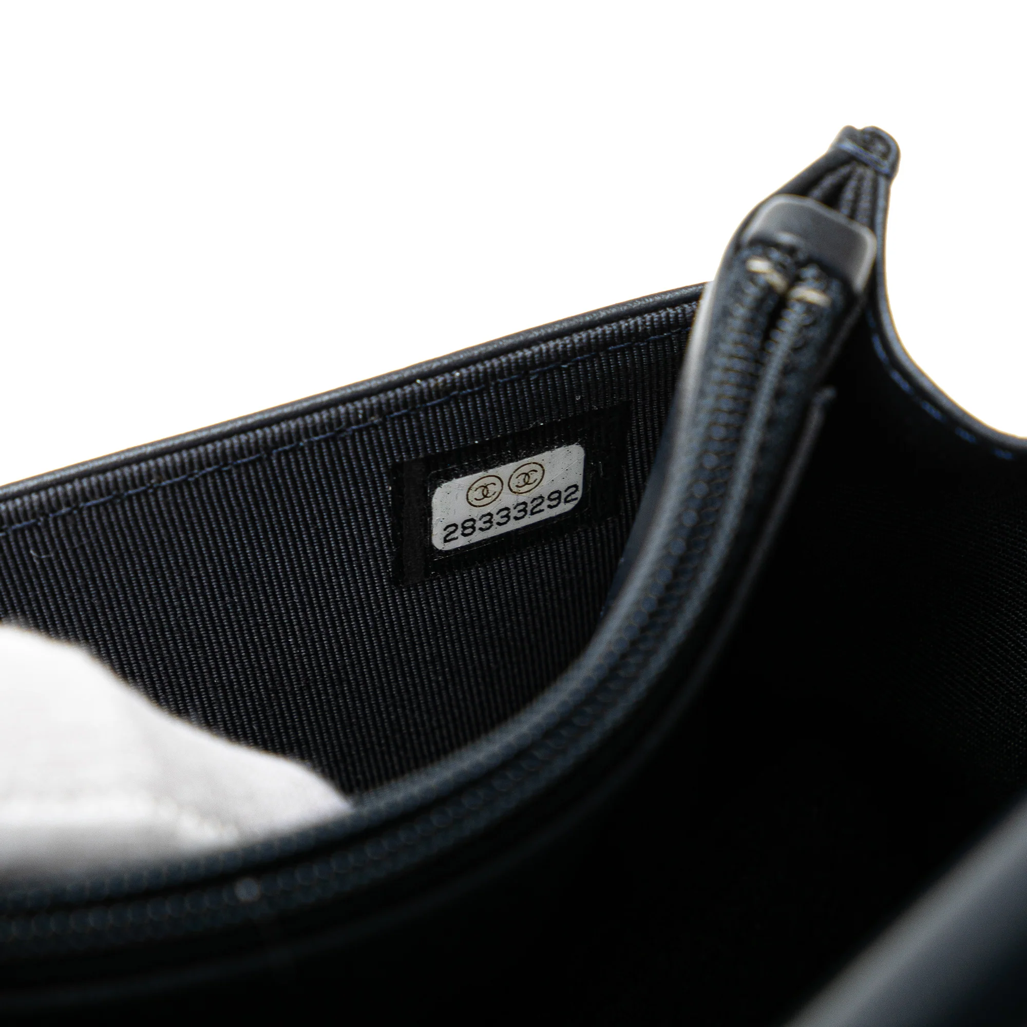 Chanel | Pre-Owned Quilted Aged Calfskin Gabrielle Wallet On Chain | Black - Image 11