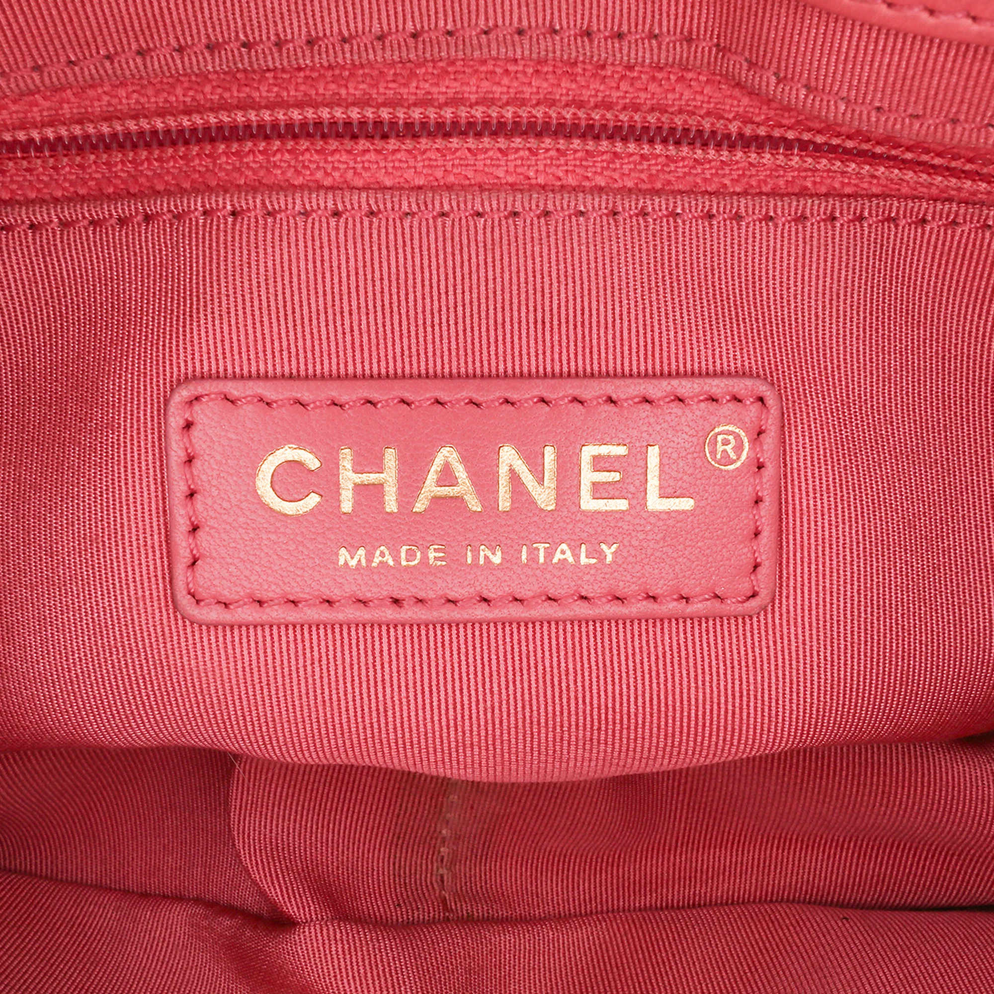Chanel | Pre-Owned Quilted Calfskin Straight Lined Flap - II | Pink - Image 12