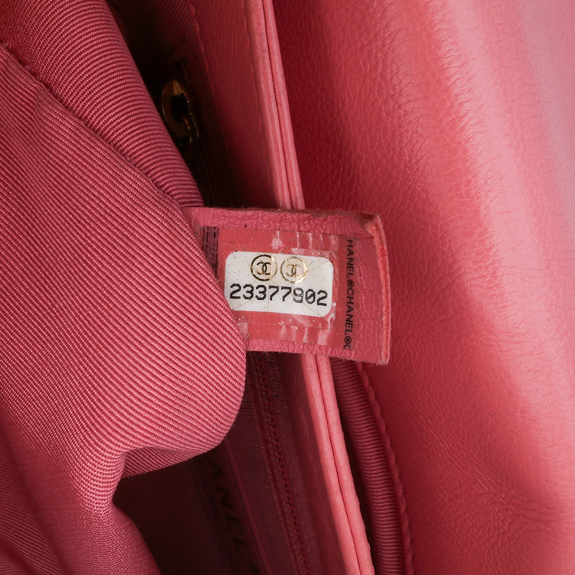 Chanel | Pre-Owned Quilted Calfskin Straight Lined Flap - II | Pink - Image 13
