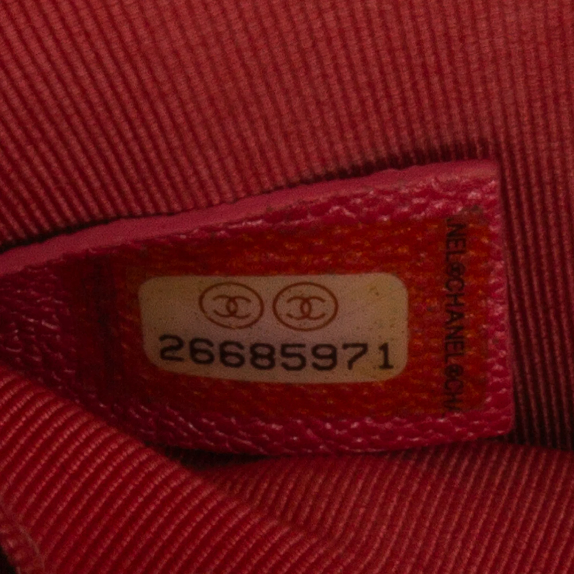 Chanel | Pre-Owned Quilted Caviar North South Boy Flap | Pink - Image 2