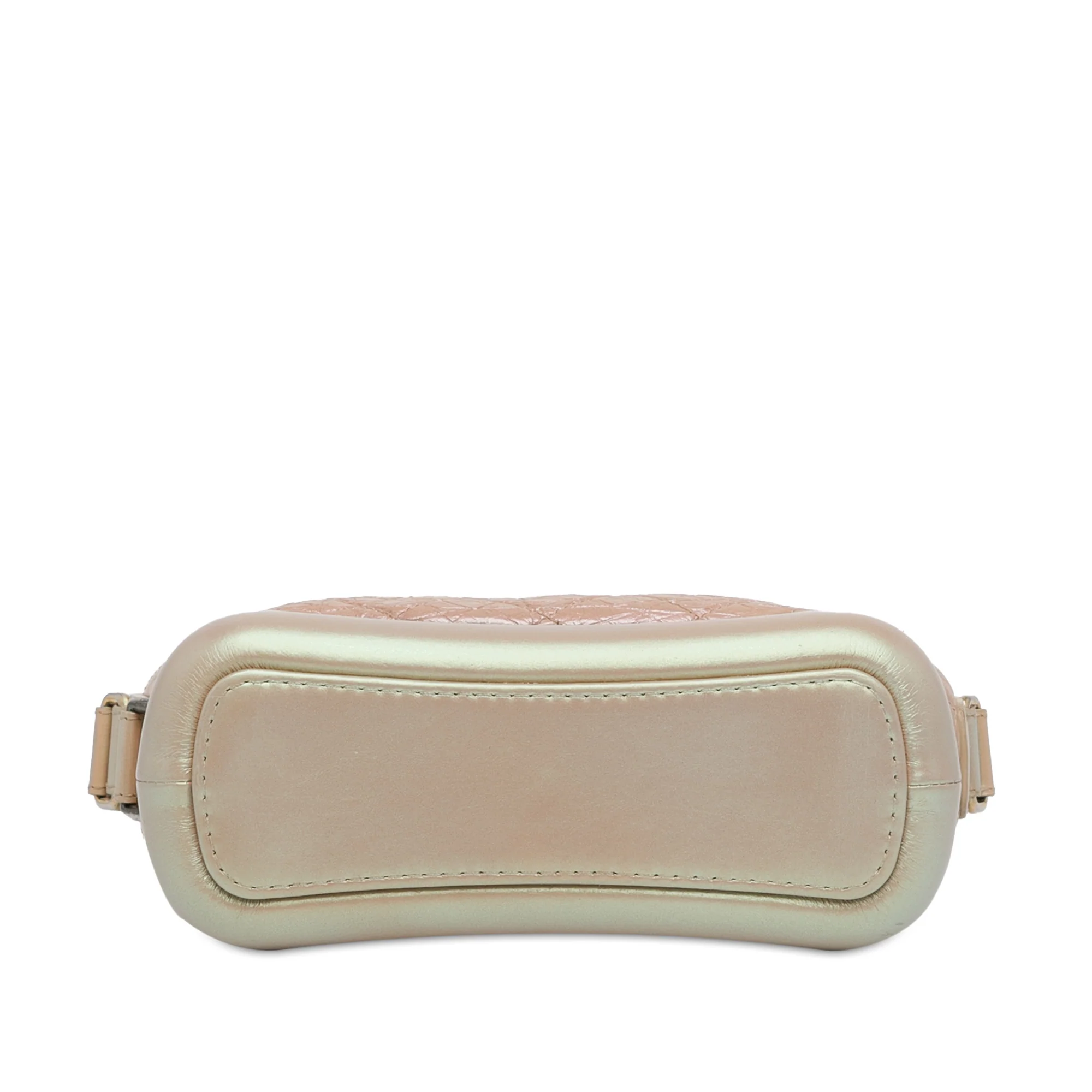 Chanel | Pre-Owned Small Iridescent Gabrielle Crossbody | Pink/Light Pink - Image 6