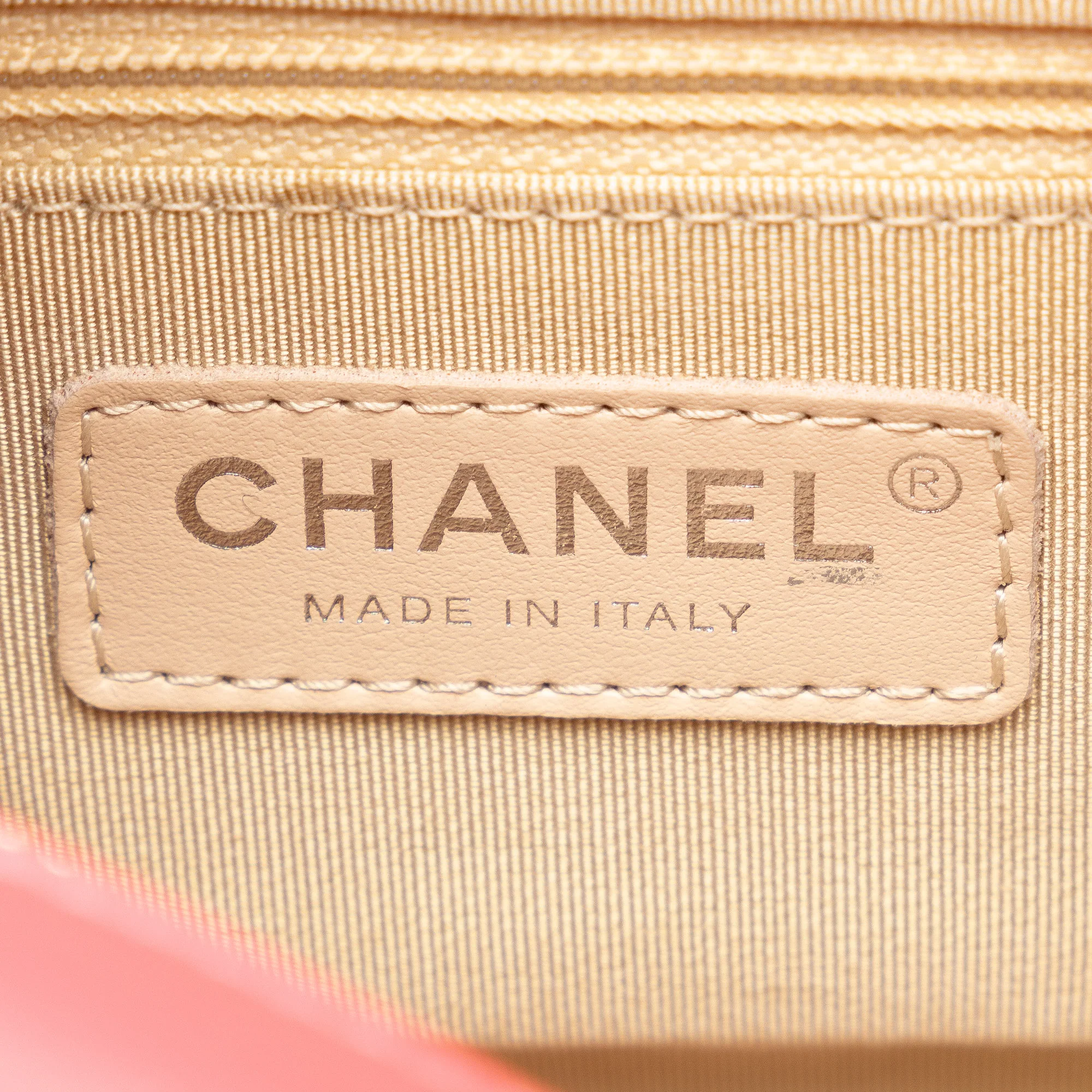 Chanel | Pre-Owned Small Rattan Gabrielle Crossbody | PinkPink - Image 6