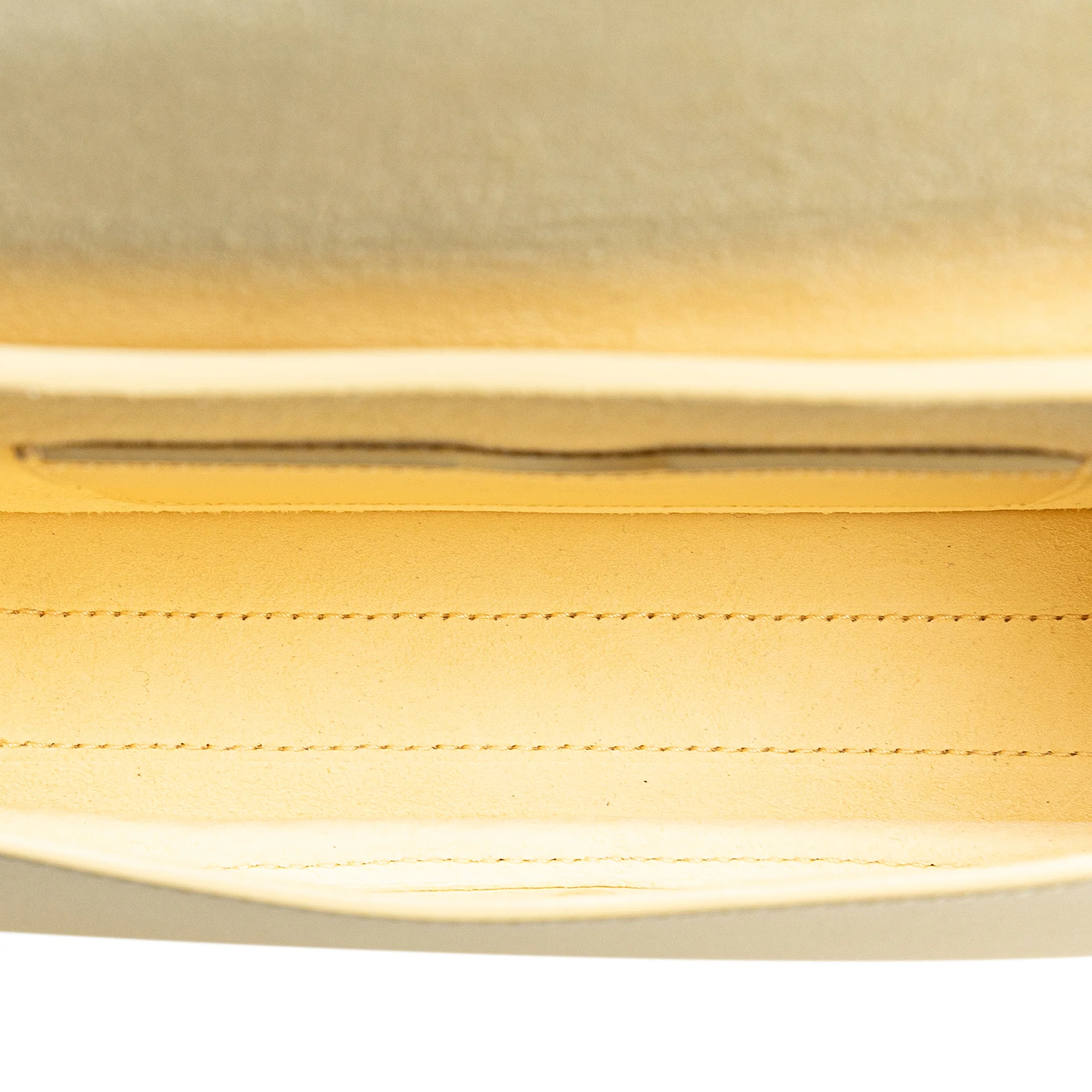 Dior | Pre-Owned Calfskin Bobby East West Crossbody | Yellow/Light Yellow - Image 5