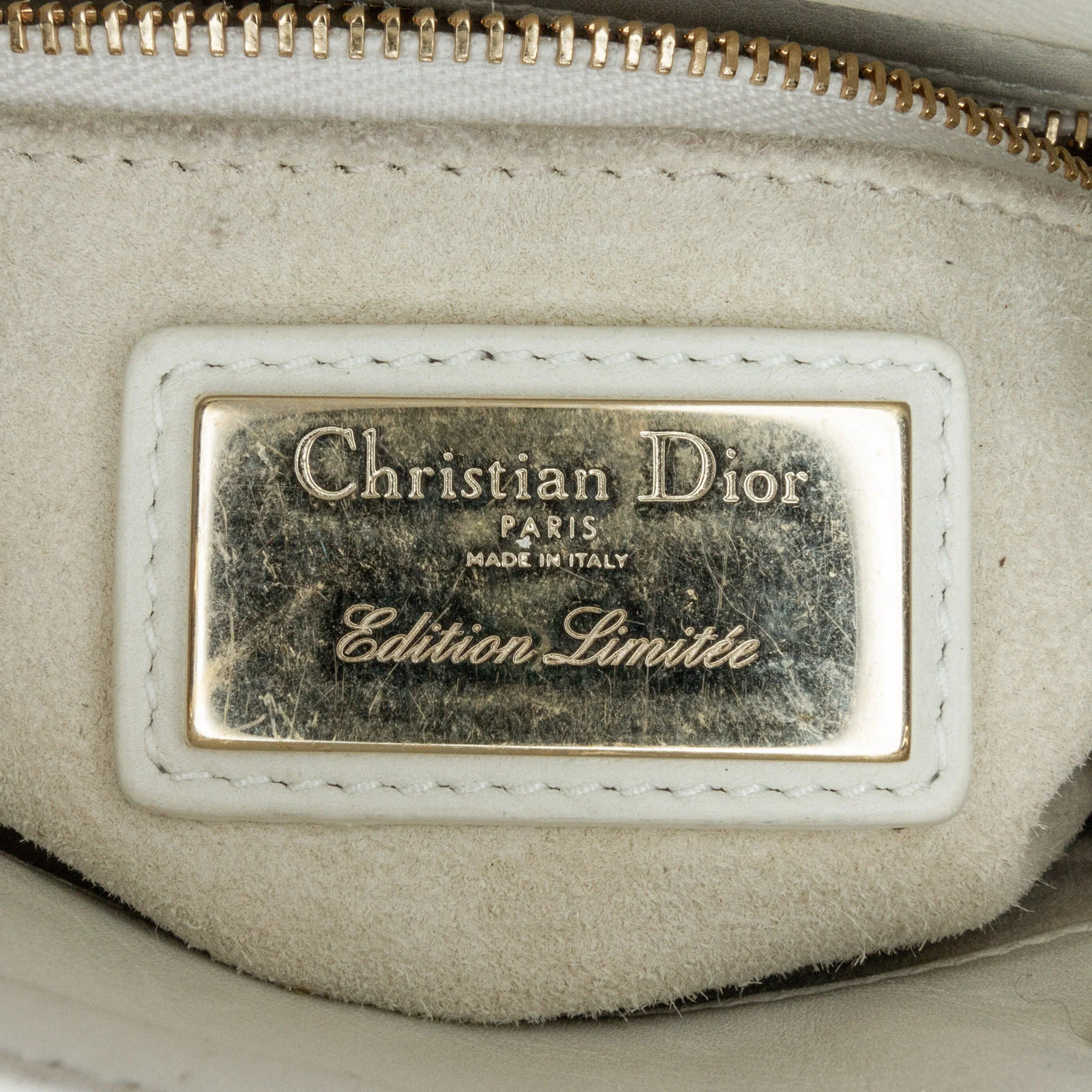 Dior | Pre-Owned DiorAmour Niki De Saint Phalle Mini Calfskin Lady Dior - I | White - Image 12
