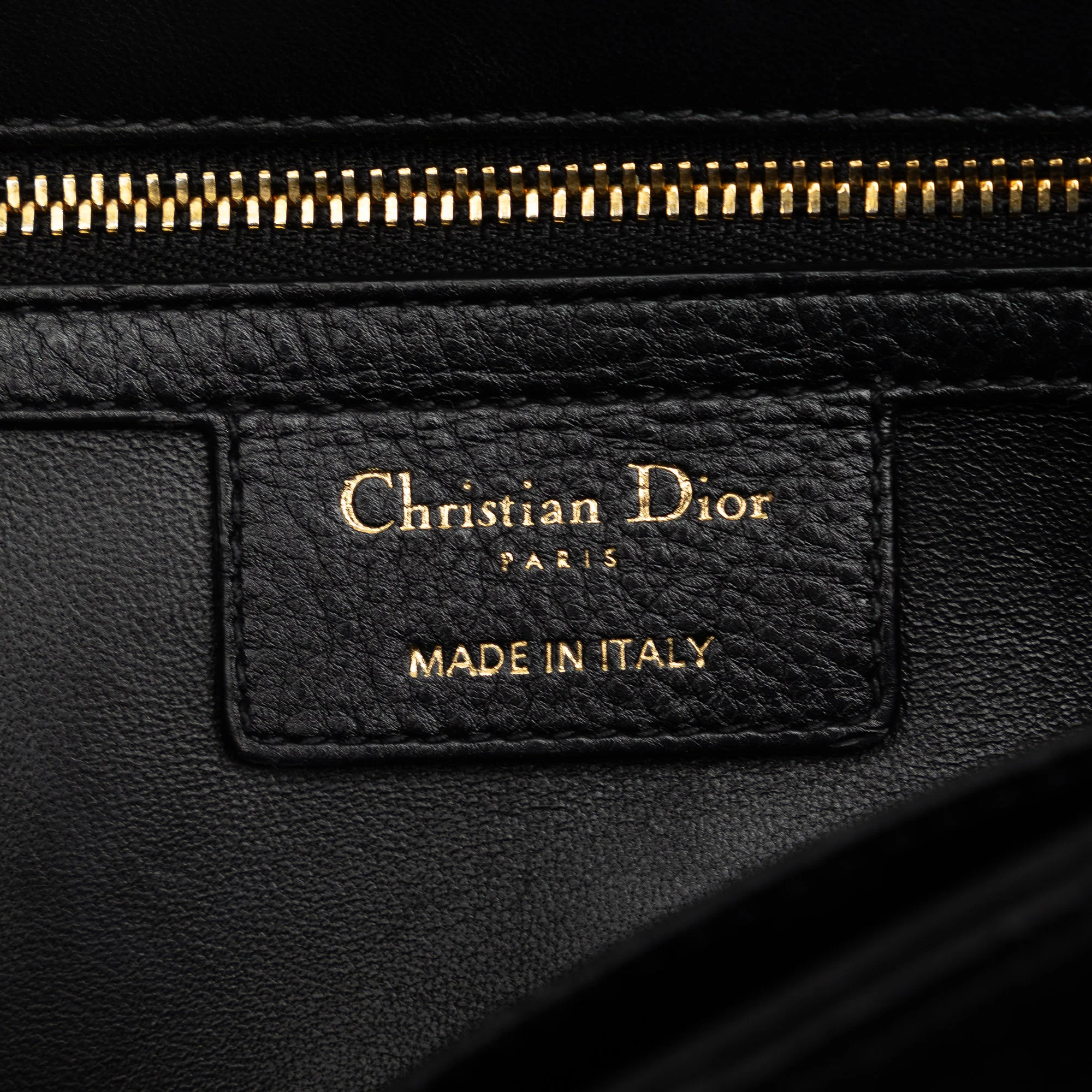 Dior | Pre-Owned Large Cannage Caro | Black - Image 14