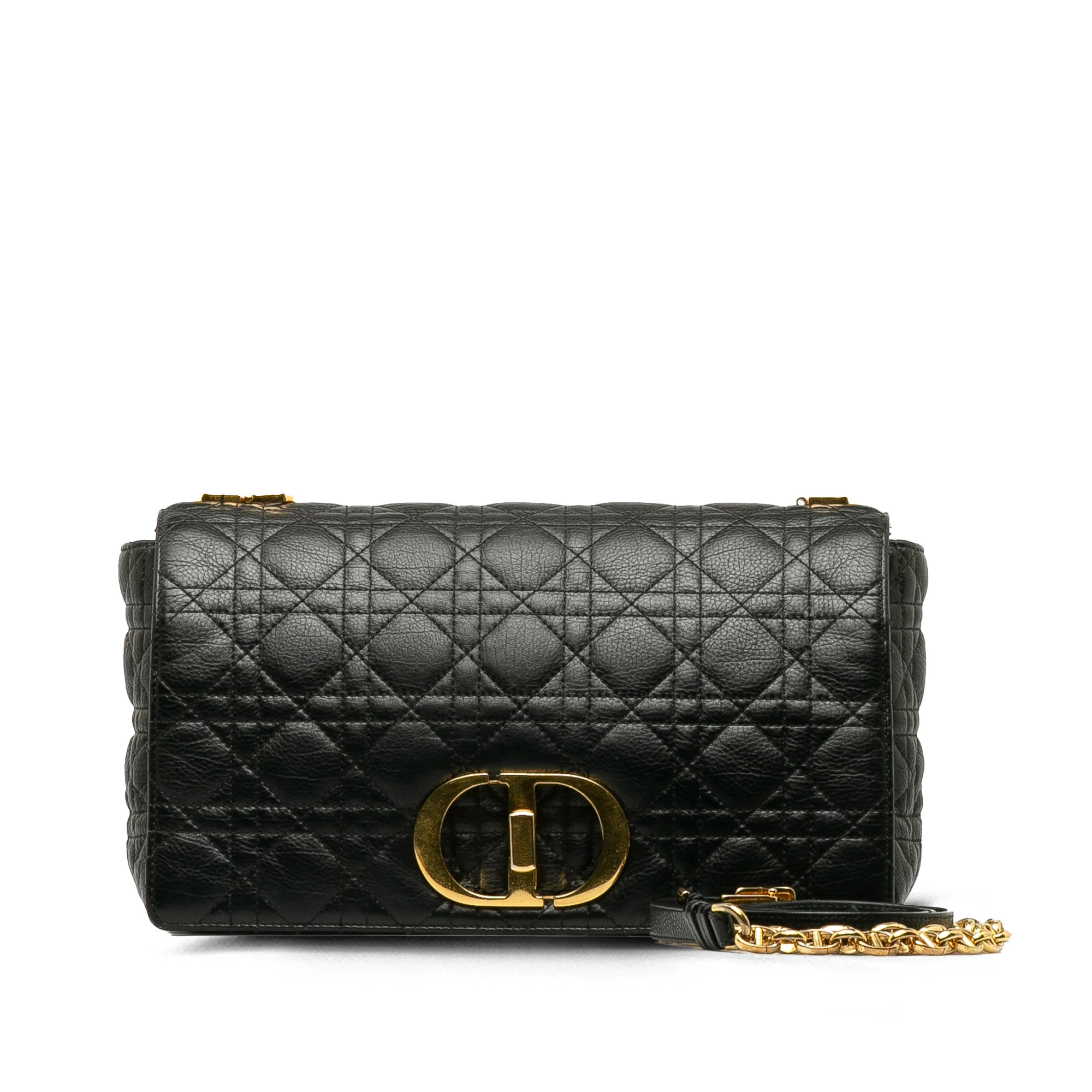 Dior | Pre-Owned Large Cannage Caro | Black - Image 8