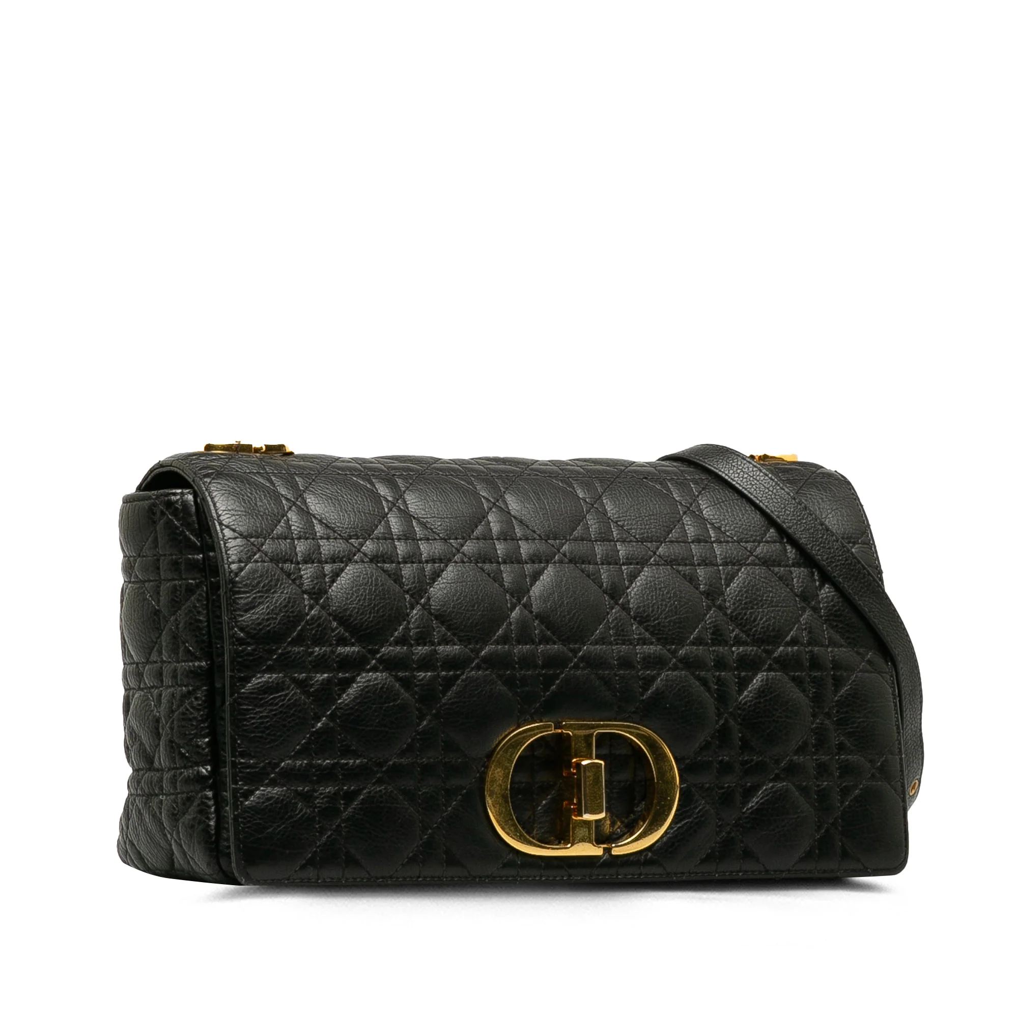 Dior | Pre-Owned Large Cannage Caro | Black - Image 9
