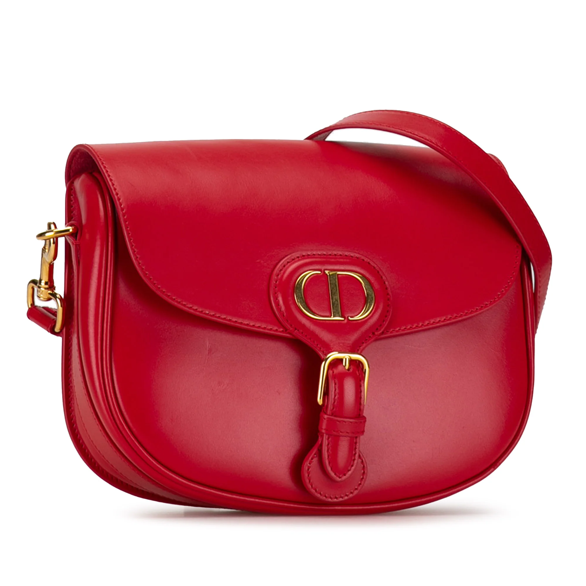 Dior | Pre-Owned Medium Bobby Crossbody Bag | Red - Image 6