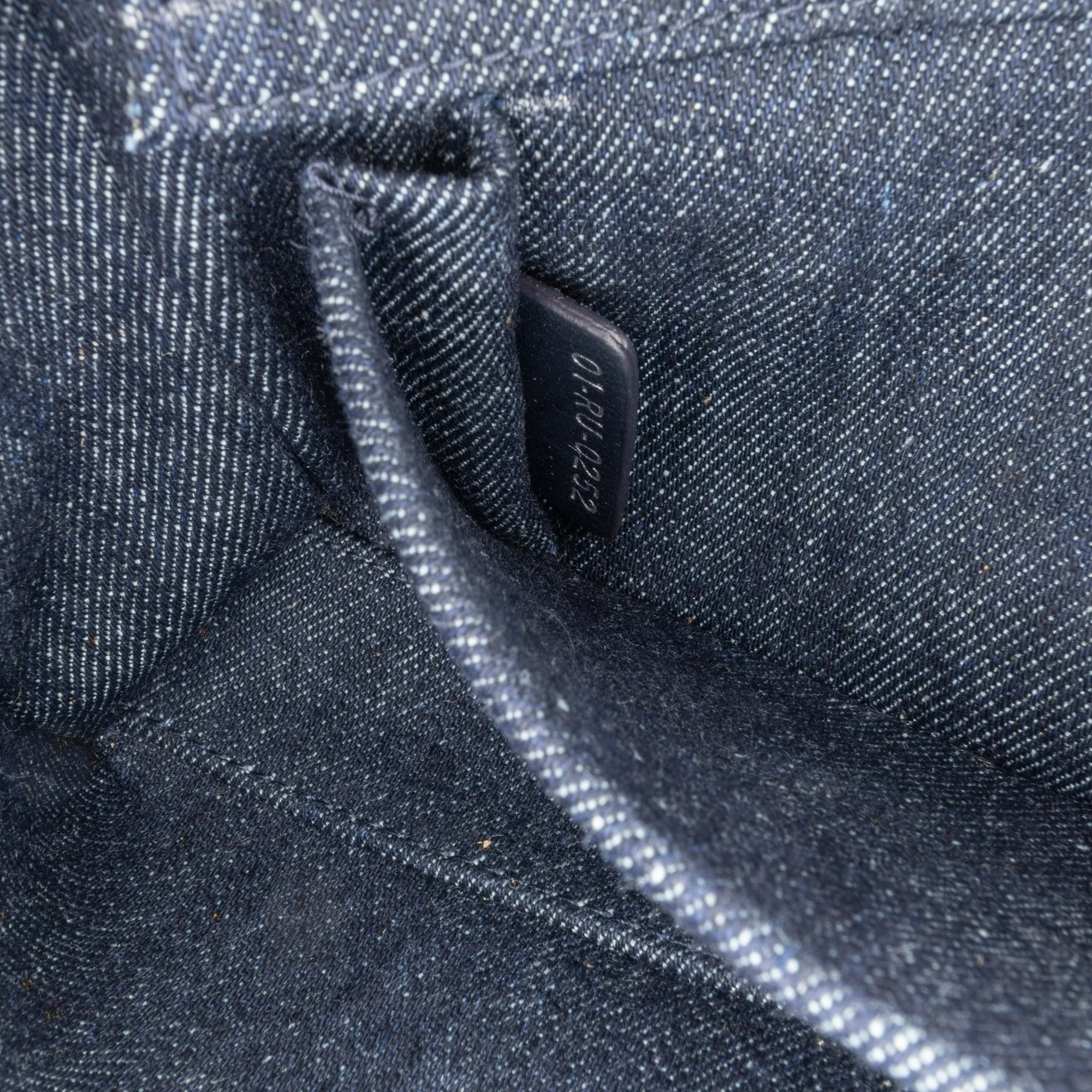 Dior | Pre-Owned Medium Denim Cannage Eyelet Lady D Joy | Blue/Navy - Image 6