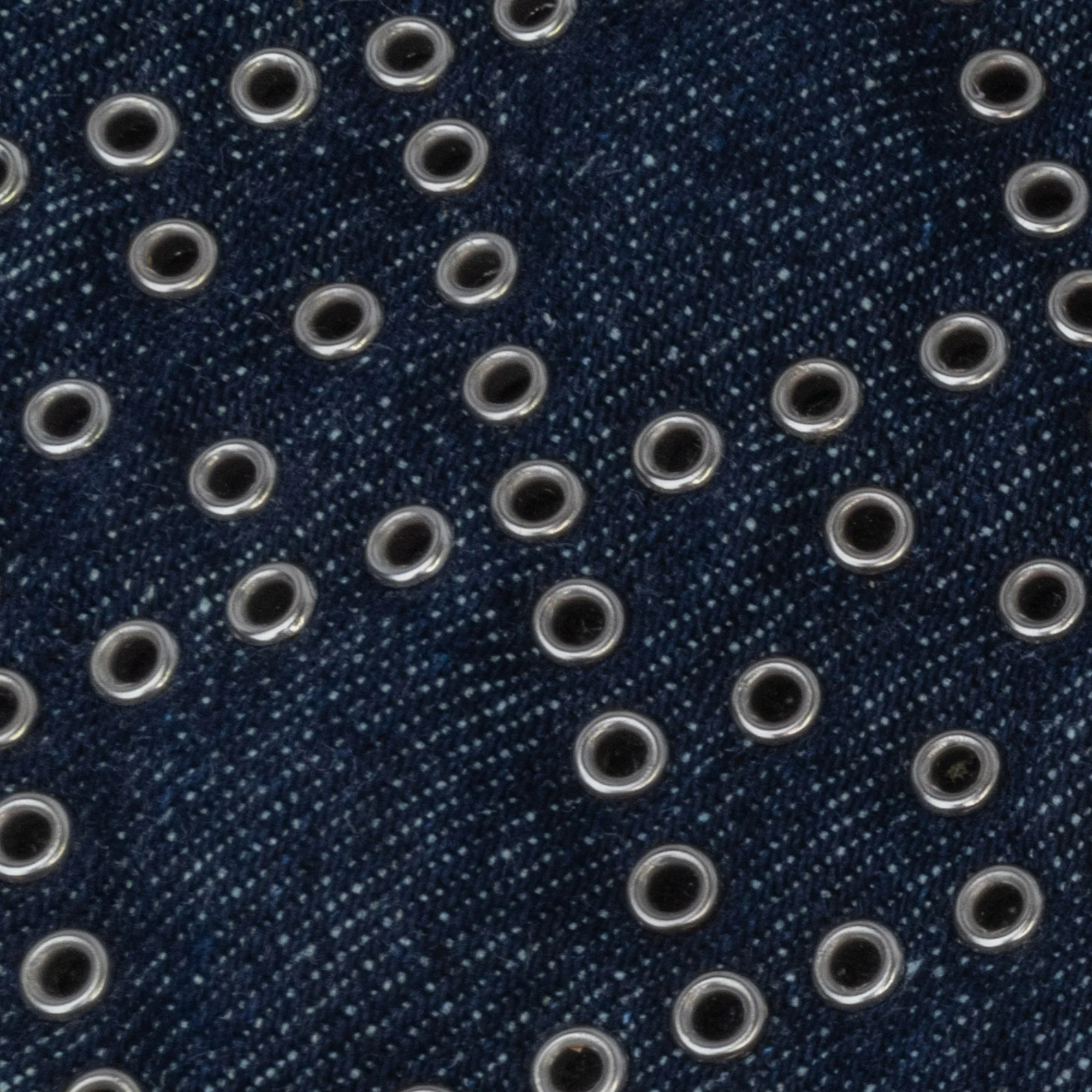 Dior | Pre-Owned Medium Denim Cannage Eyelet Lady D Joy | Blue/Navy - Image 7