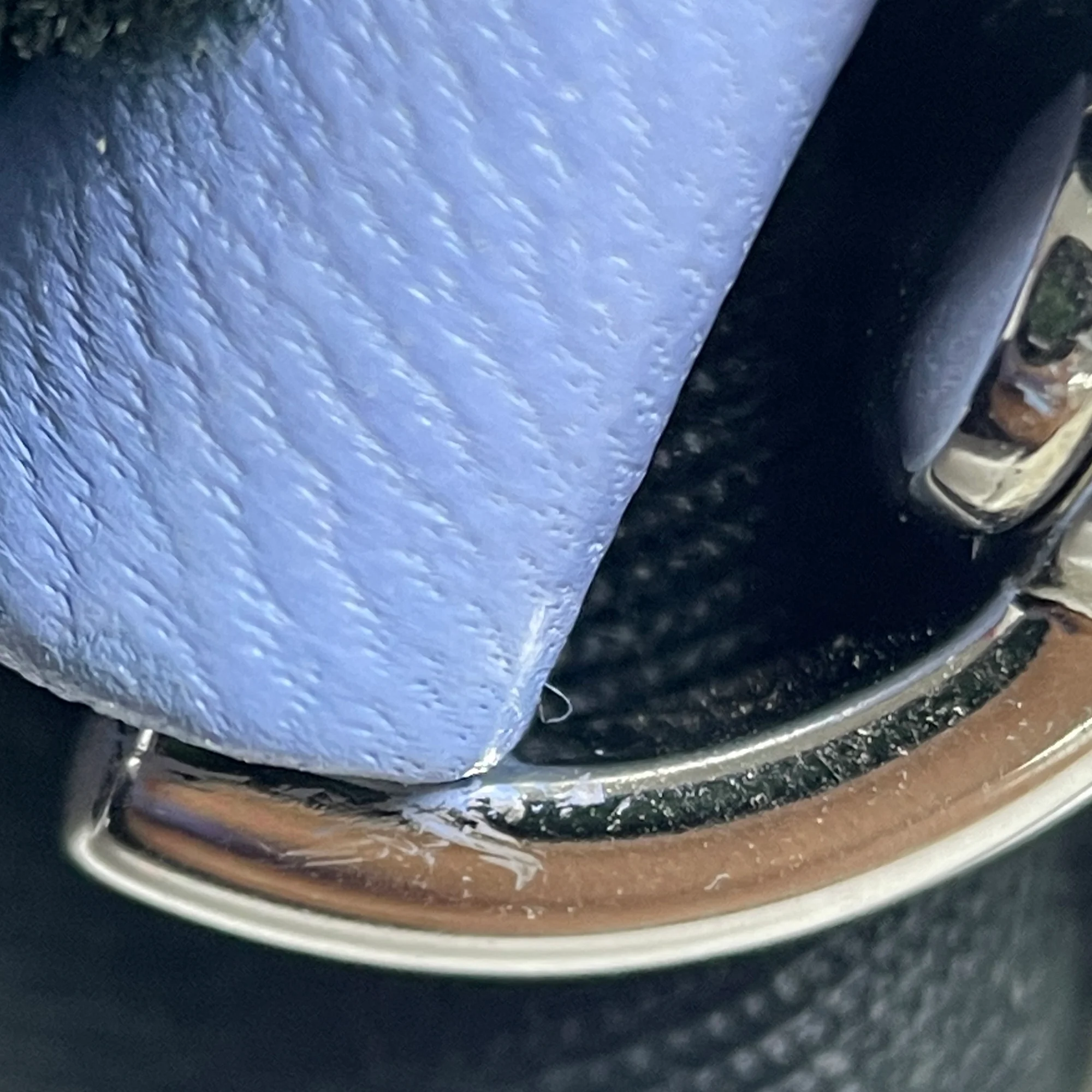 Dior | Pre-Owned Medium Tricolor Lambskin Cannage Lady Dior - I | Red - Image 7