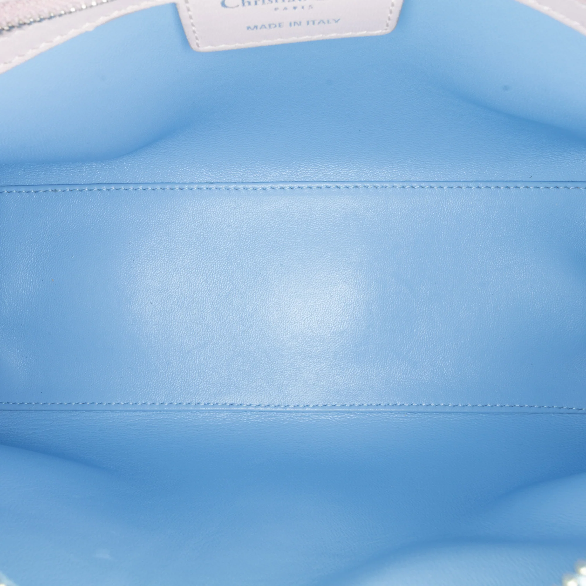 Dior | Pre-Owned Medium Tricolor Lambskin Cannage Lady Dior - II | Red - Image 9