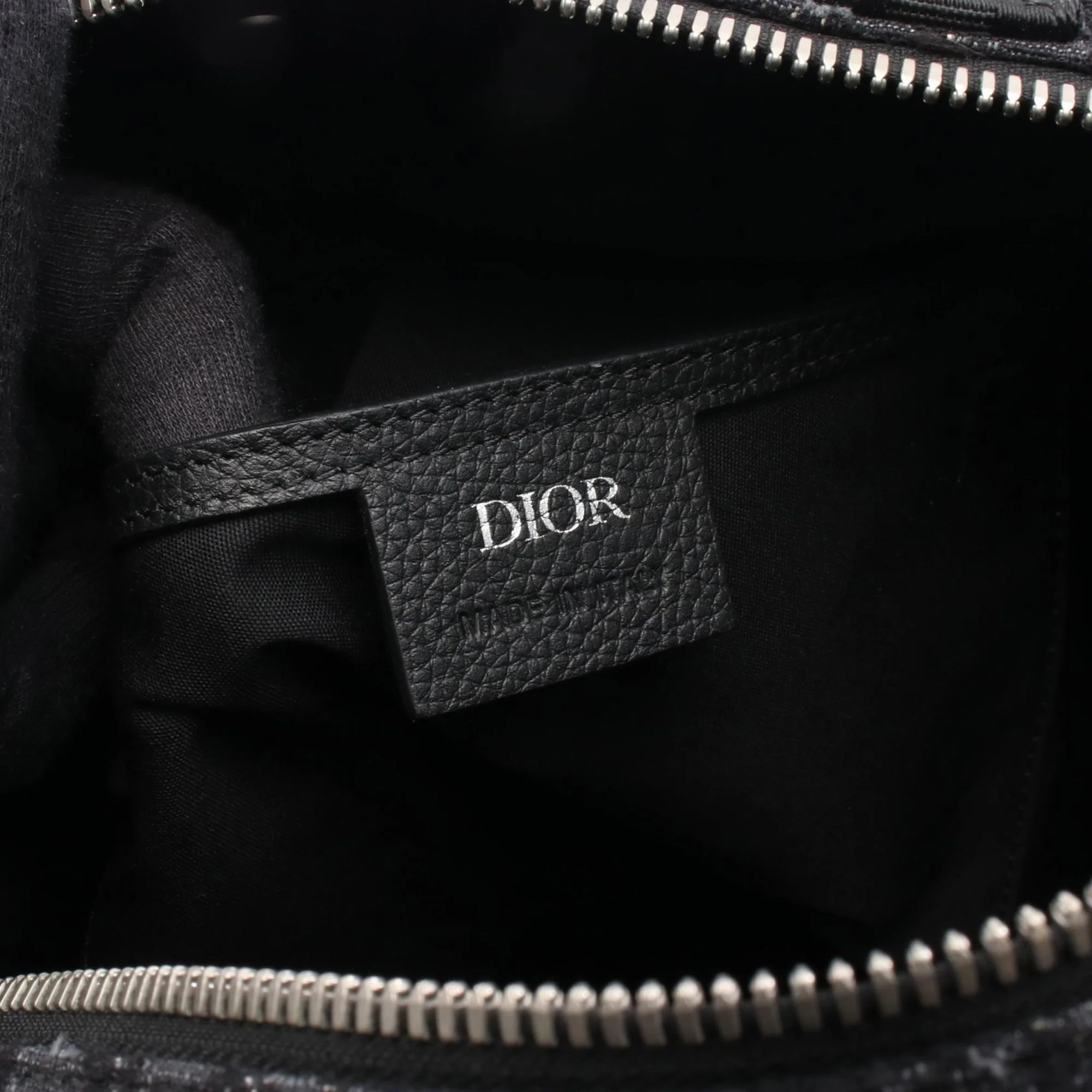 Dior | Pre-Owned Oblique Canvas Safari Backpack | Black - Image 4