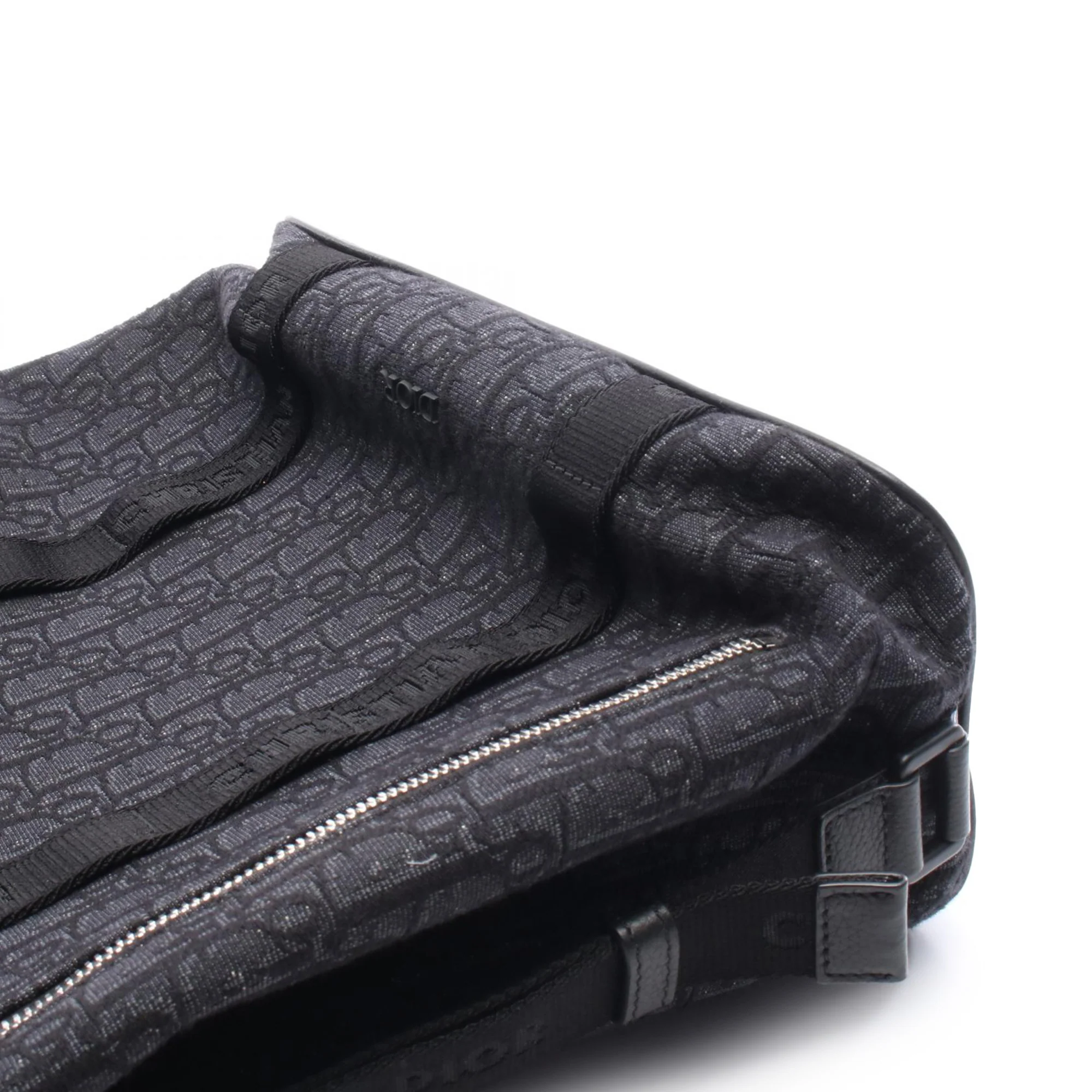 Dior | Pre-Owned Oblique Canvas Safari Backpack | Black - Image 6