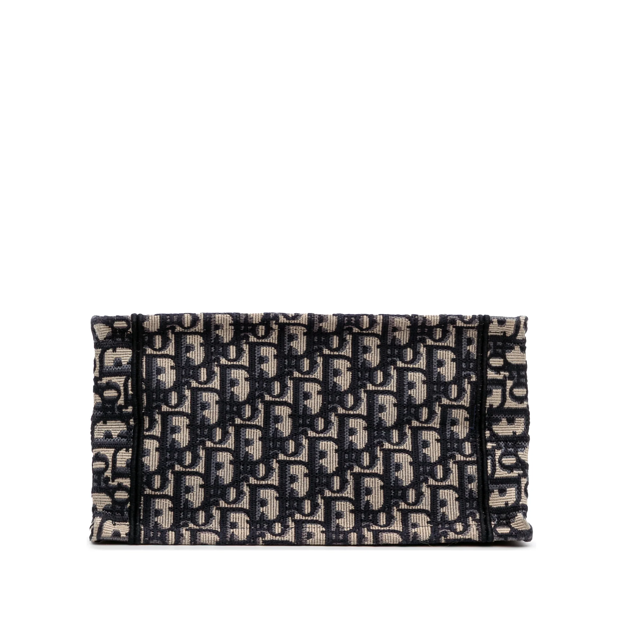 Dior | Pre-Owned Small Oblique Canvas Book Tote | Blue - Image 5