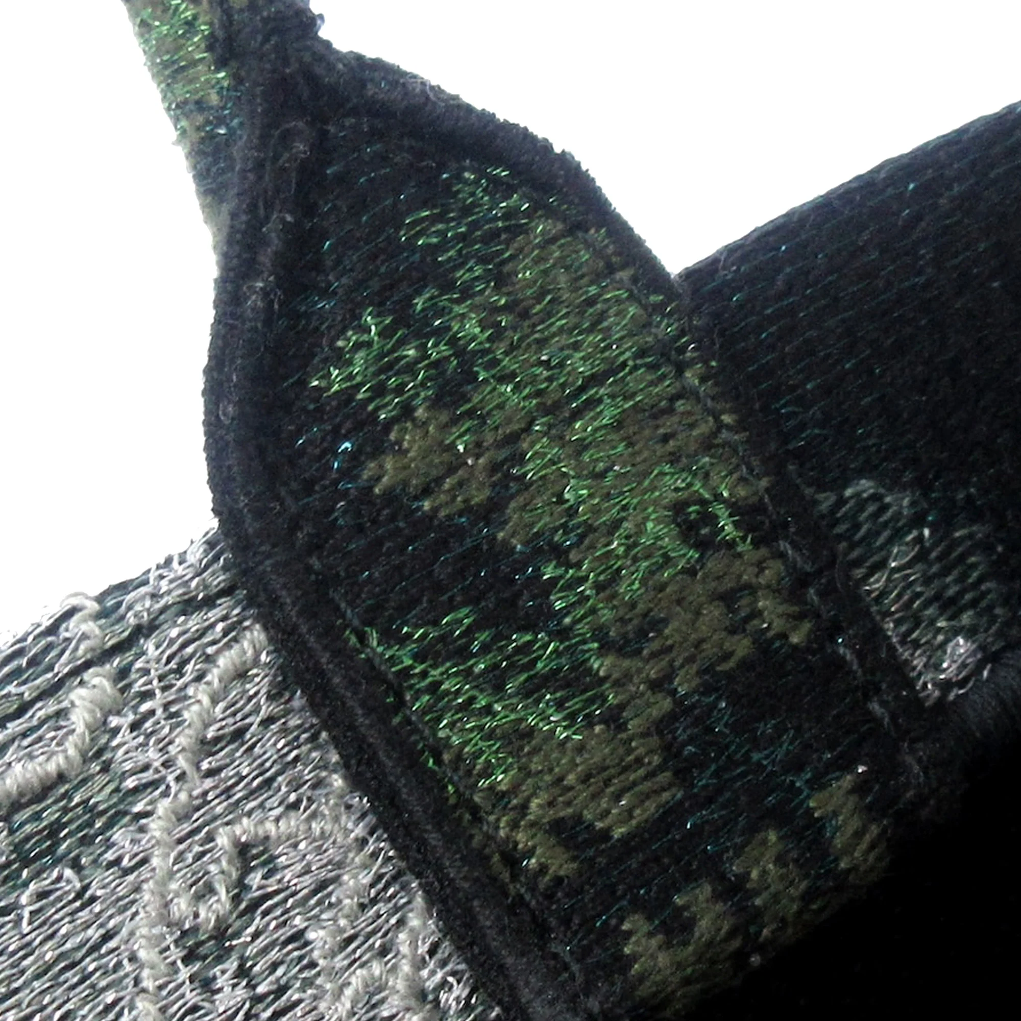 Dior | Pre-Owned Tie Dye Vertical Book Tote | Green/Dark Green - Image 2