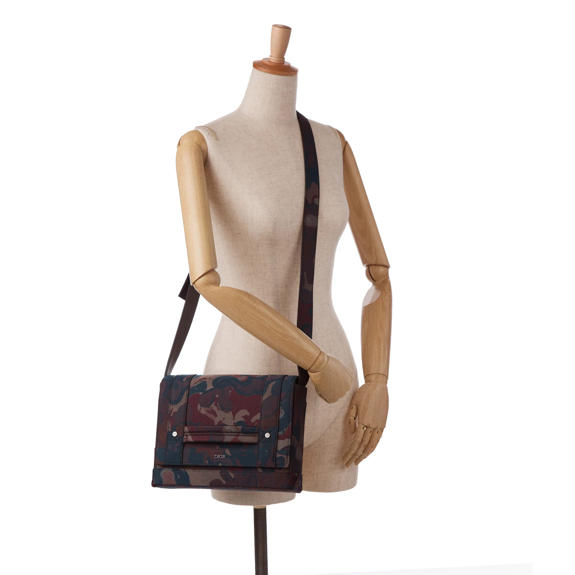 Dior | Pre-Owned x Peter Doig Messenger Bag | Brown - Image 2