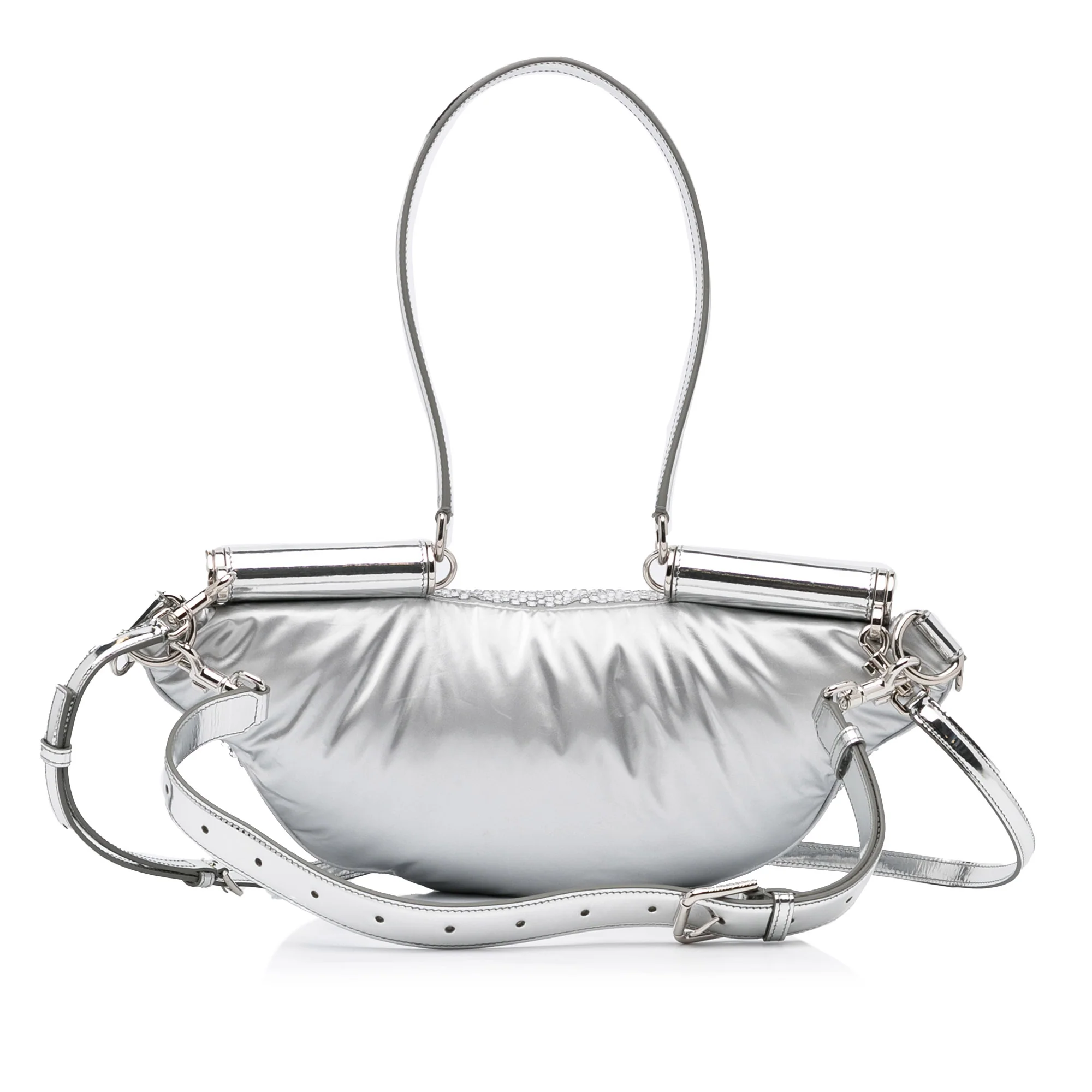 Dolce & Gabbana | Pre-Owned Miss Sicily Belt Bag | Silver - Image 8