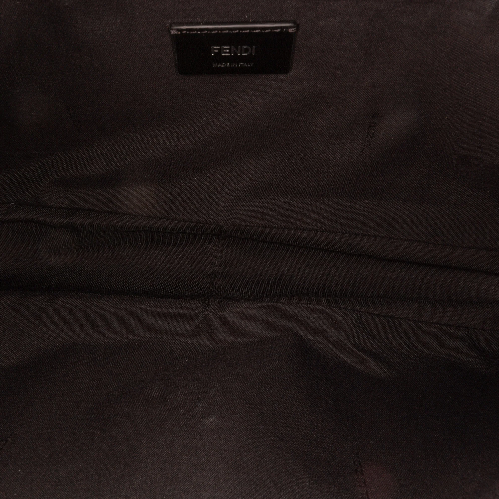 Fendi | Pre-Owned Large Zucca Canvas Convertible Belt Baguette | Brown - Image 9