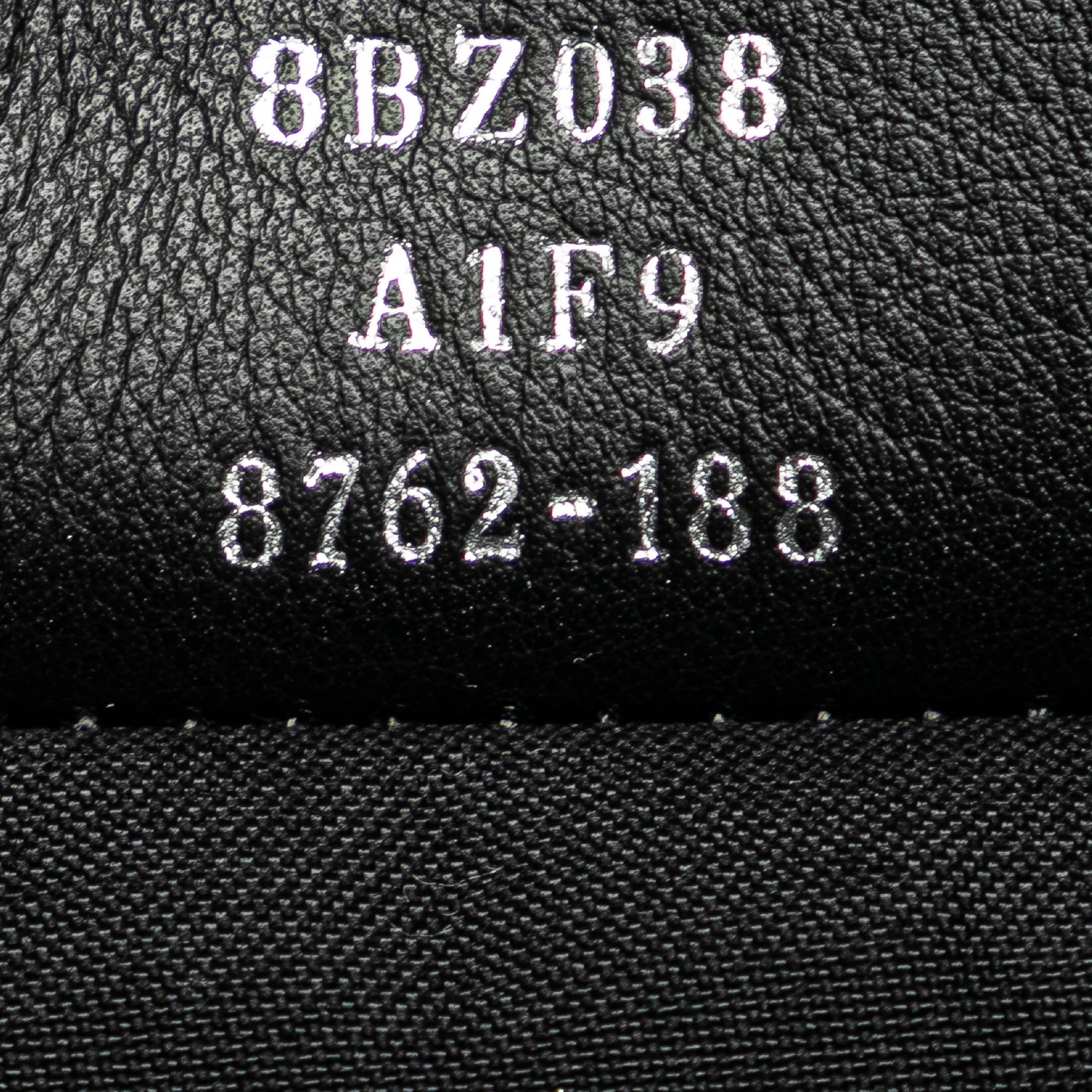 Fendi | Pre-Owned Mini By The Way Leather Ribbon Pearl Backpack | Black - Image 7