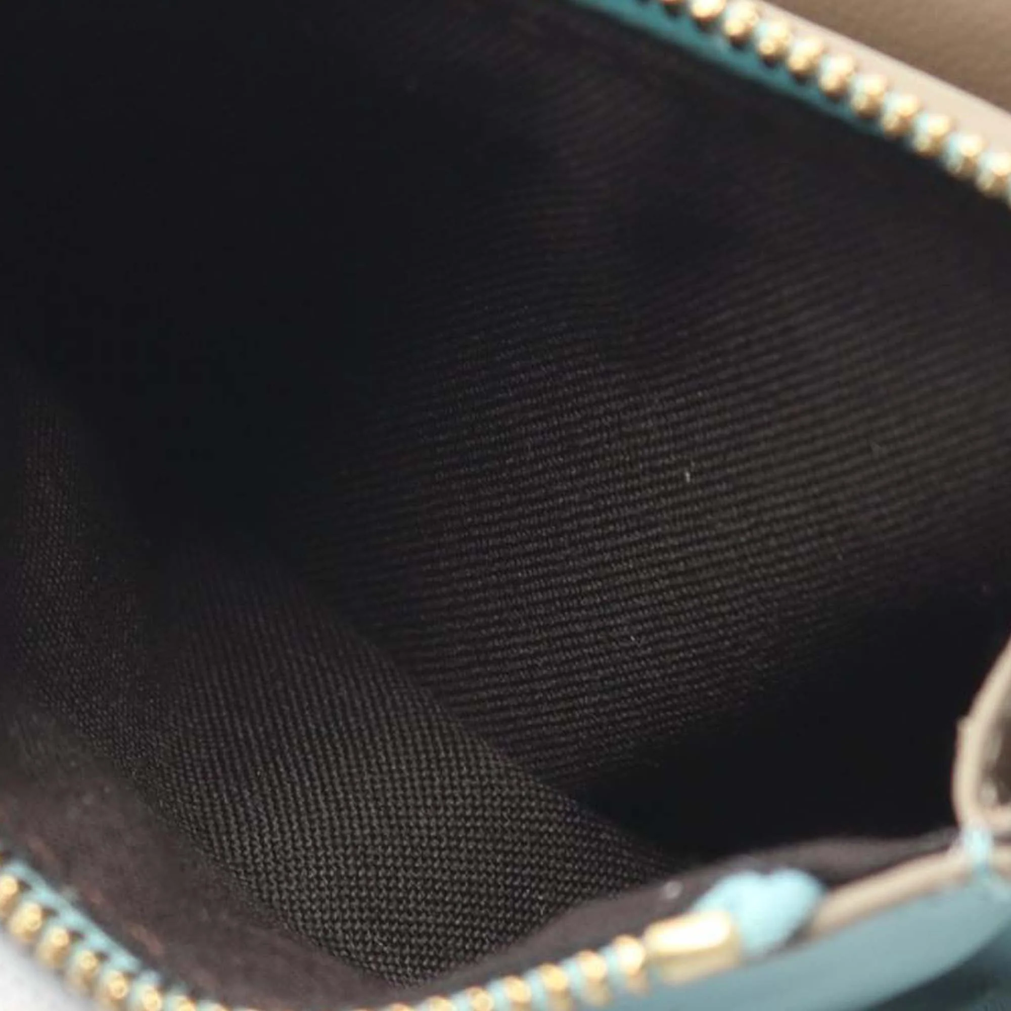Fendi | Pre-Owned Small Slim Baguette Wallet | Blue - Image 3
