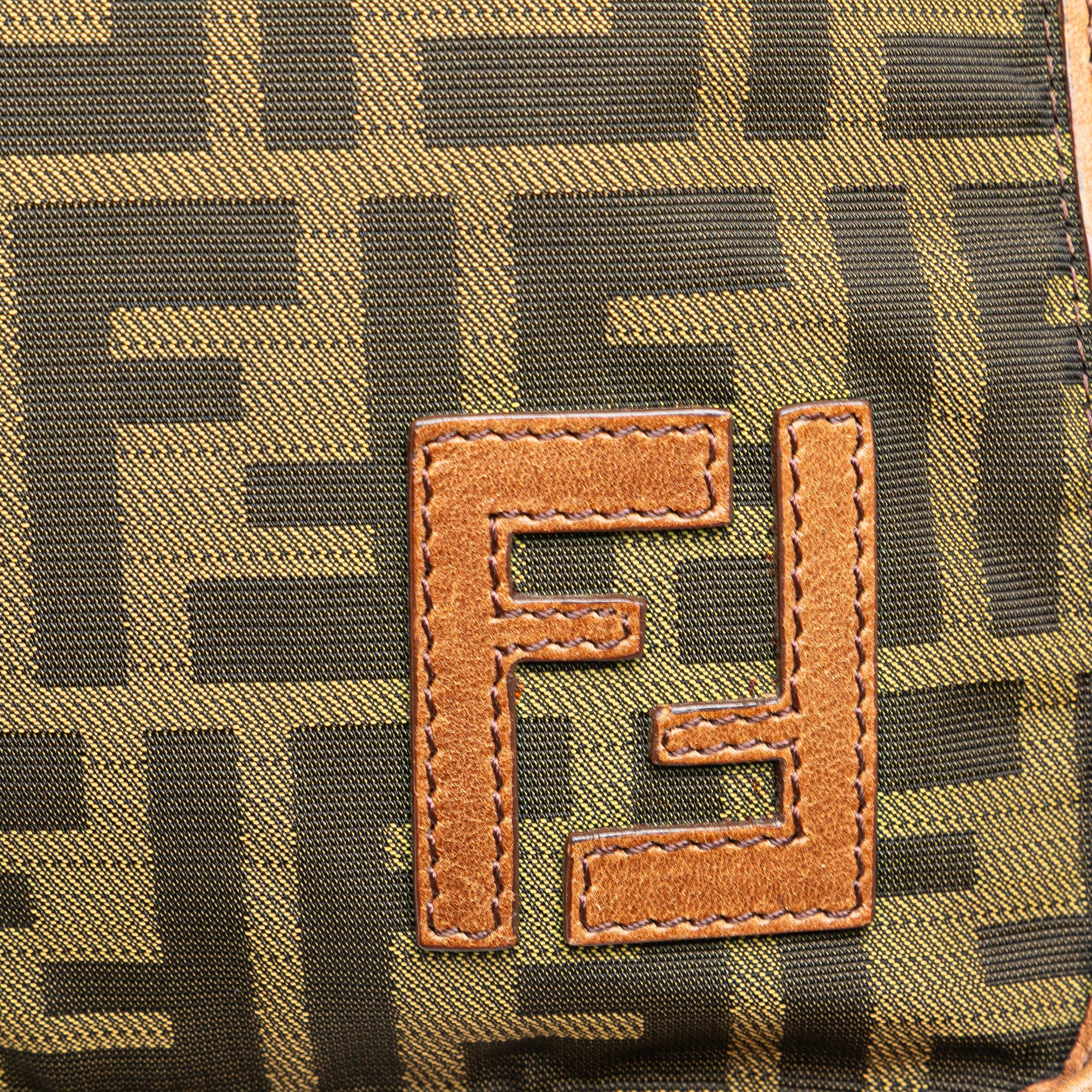Fendi | Pre-Owned Zucca Canvas Crossbody | Brown - Image 10
