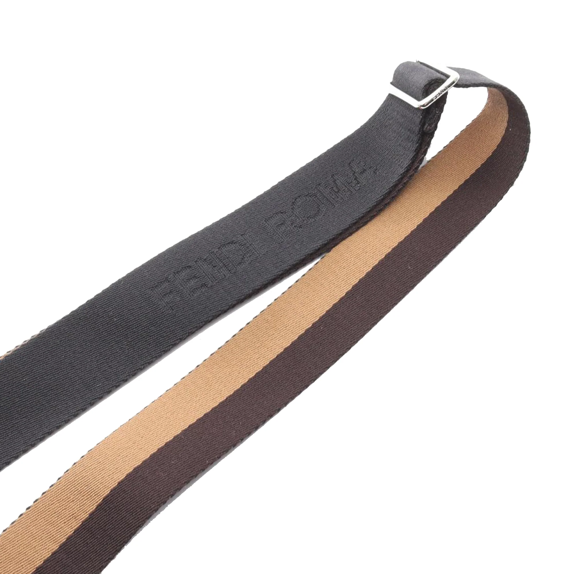Fendi | Pre-Owned Zucca Canvas Double Baguette Crossbody | Brown - Image 6