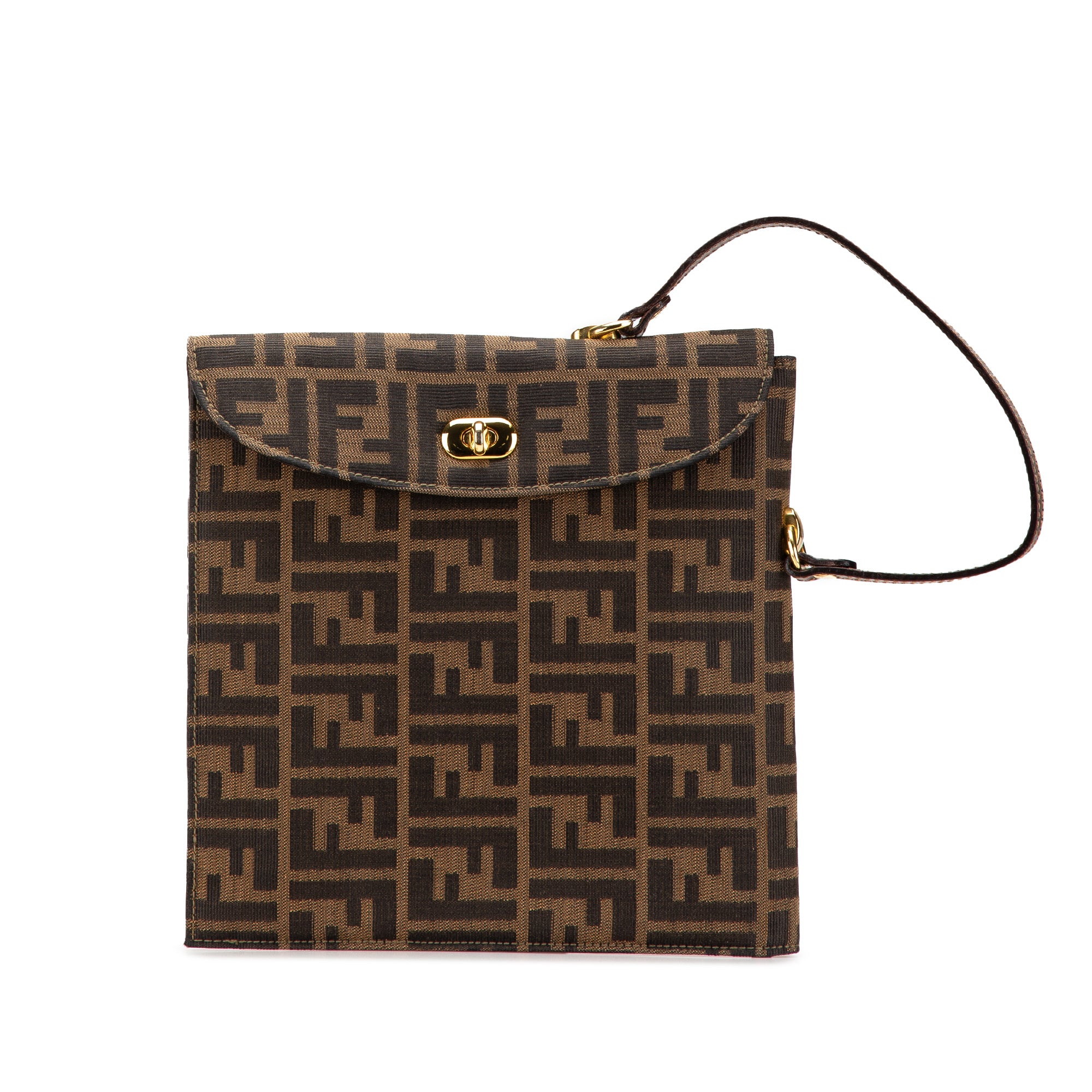 Fendi | Pre-Owned Zucca Canvas Handbag | Brown