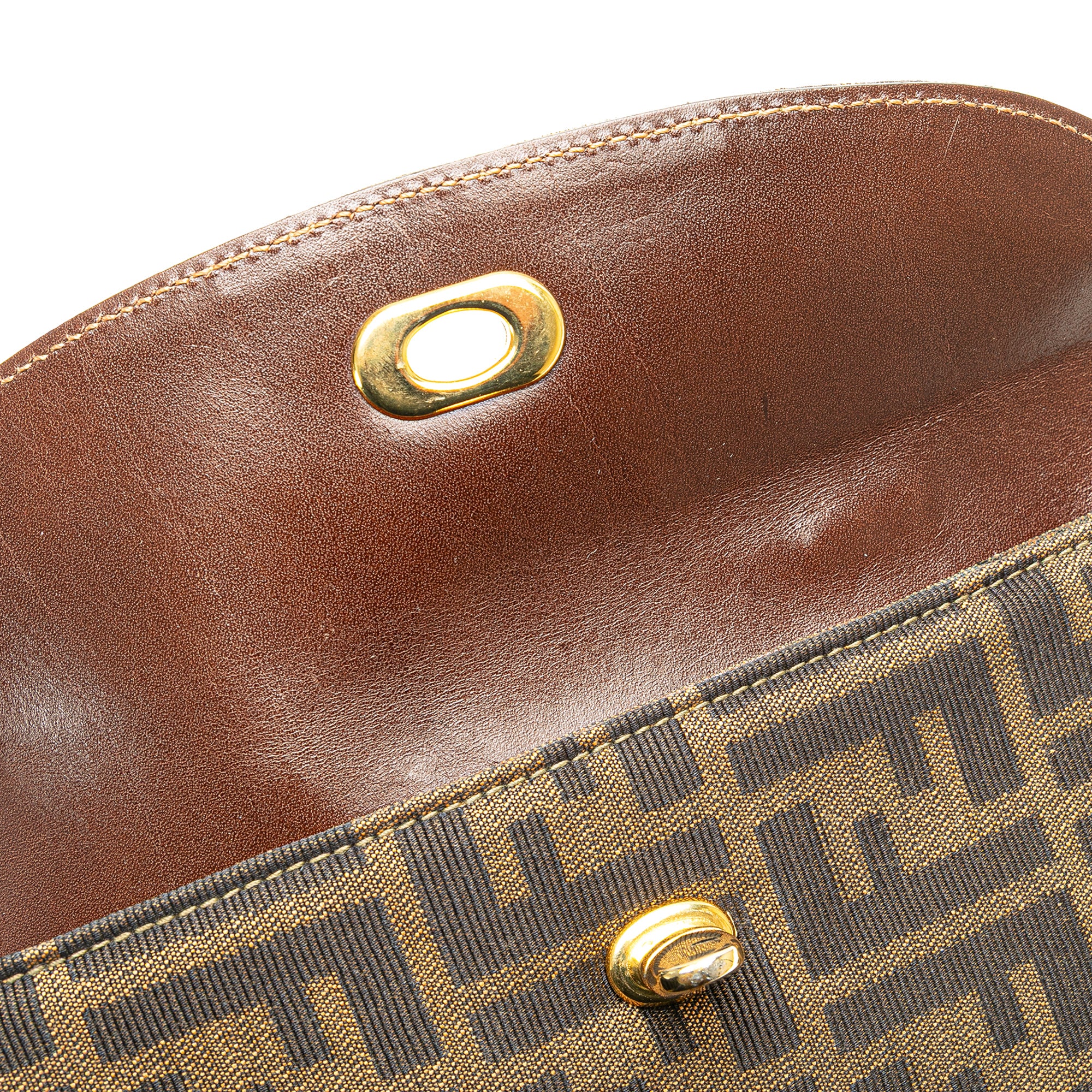 Fendi | Pre-Owned Zucca Canvas Handbag | Brown - Image 12