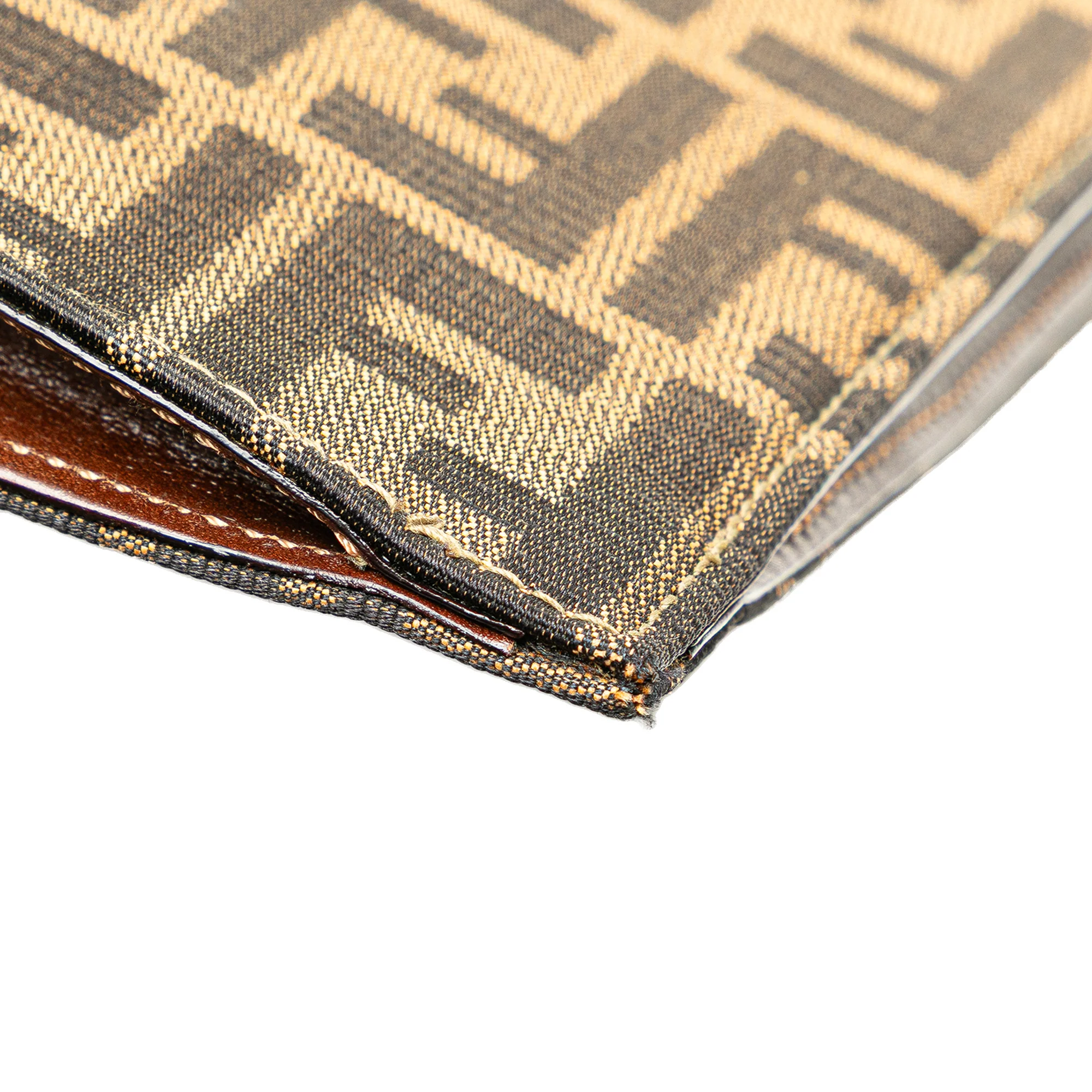 Fendi | Pre-Owned Zucca Canvas Handbag | Brown - Image 2