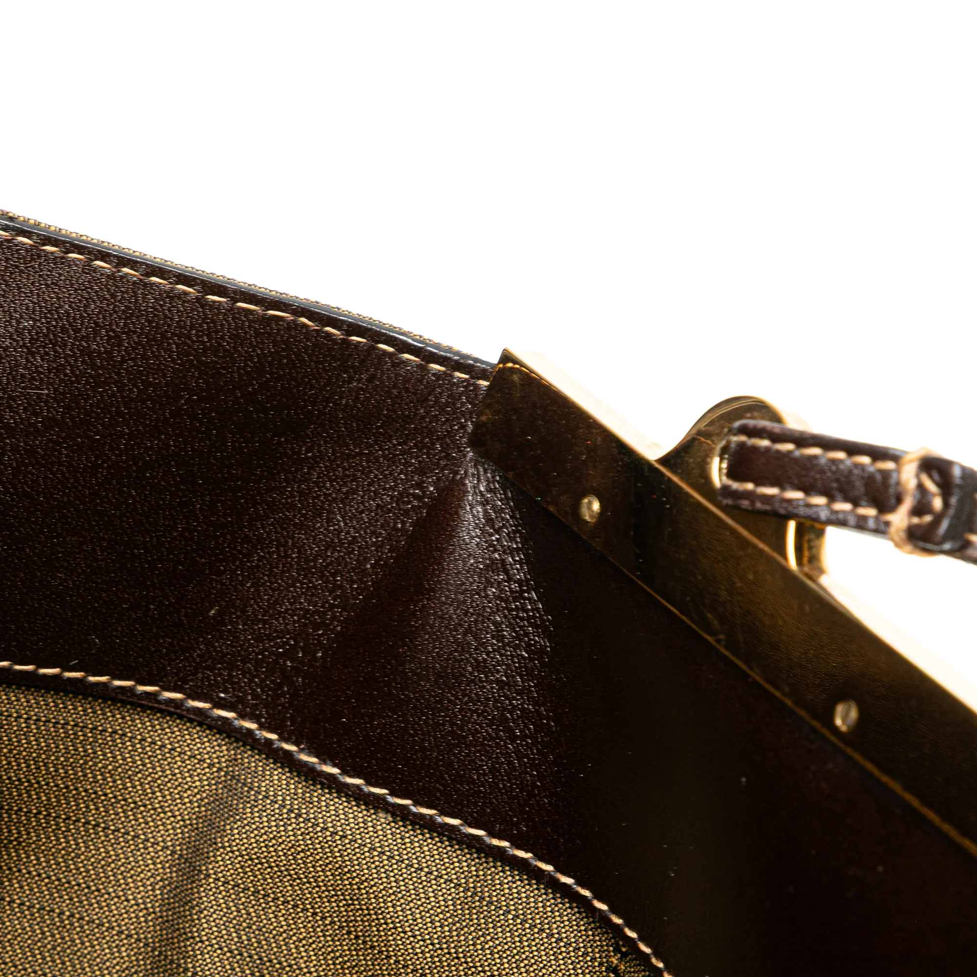 Fendi | Pre-Owned Zucca Canvas Tote | Brown - Image 11