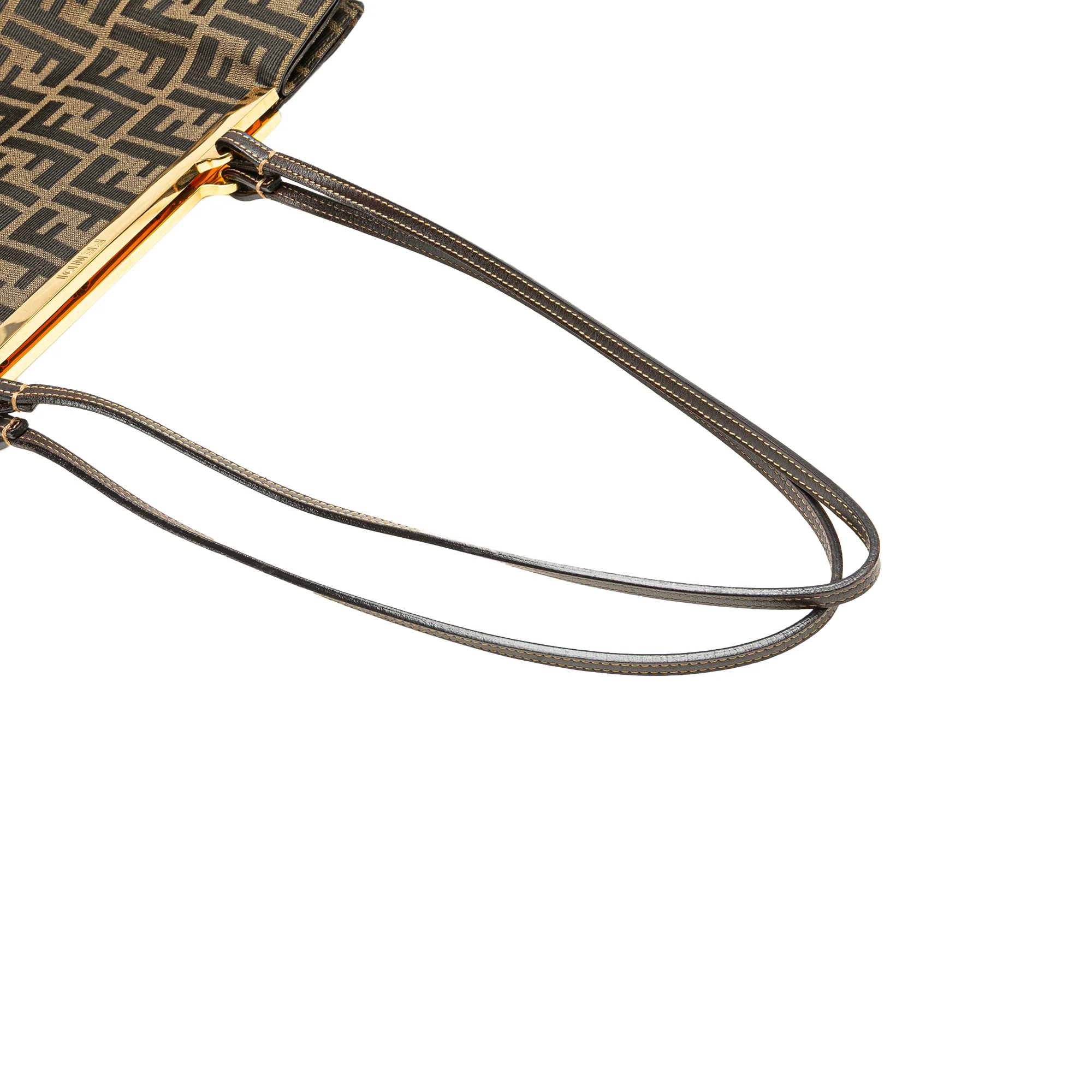 Fendi | Pre-Owned Zucca Canvas Tote | Brown - Image 4
